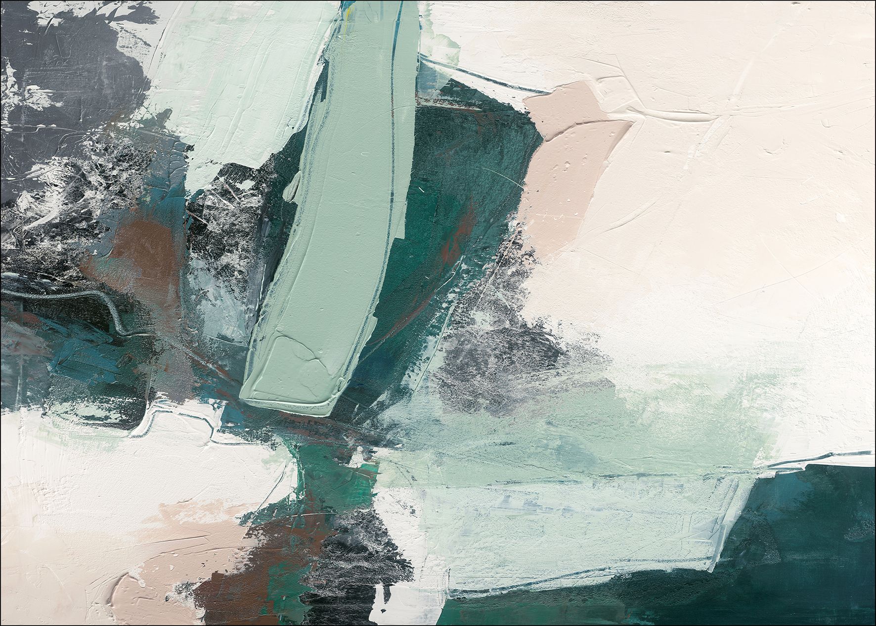Aludibondbild ABSTRACT