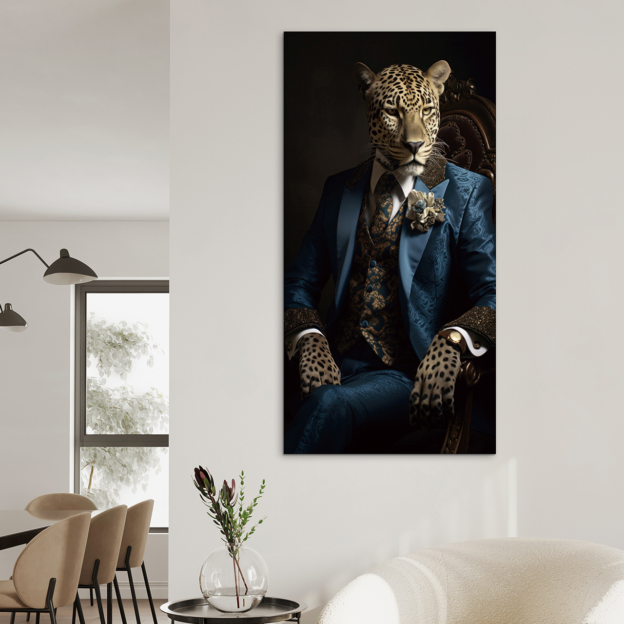 Glasbild LEO DANDY
