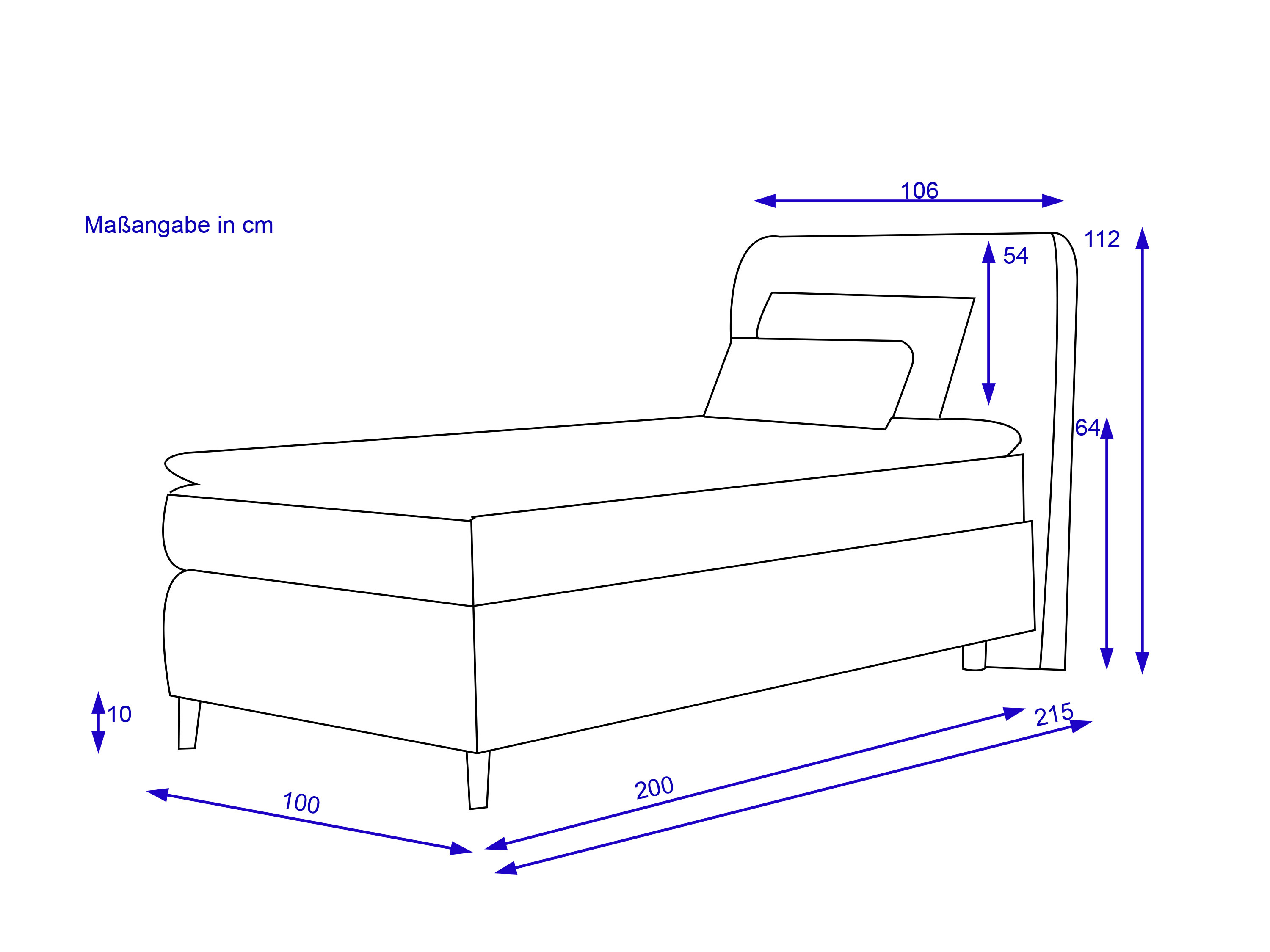 Boxspringbett HARPER JODAR