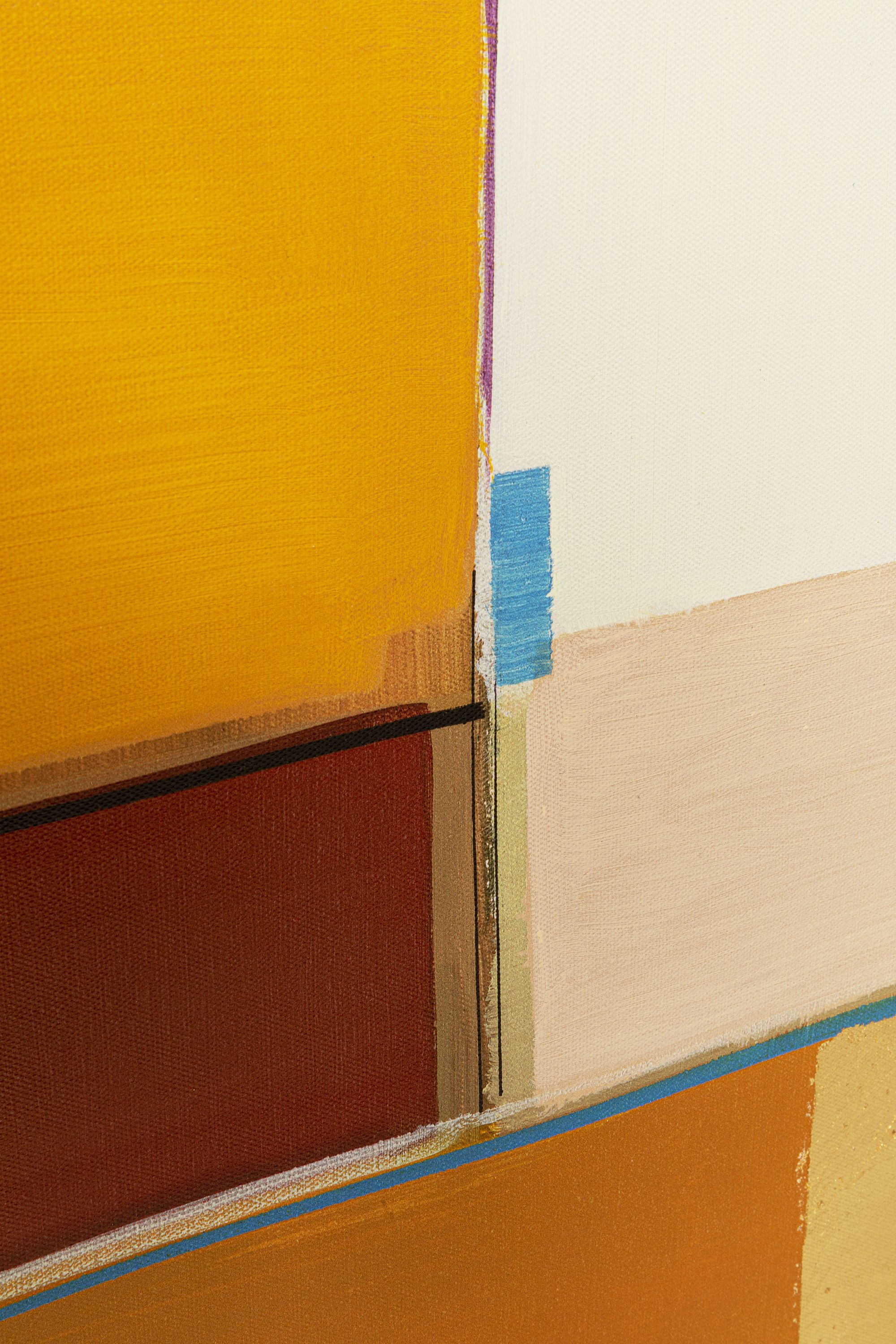 Bild ABSTRACT SHAPES GELB