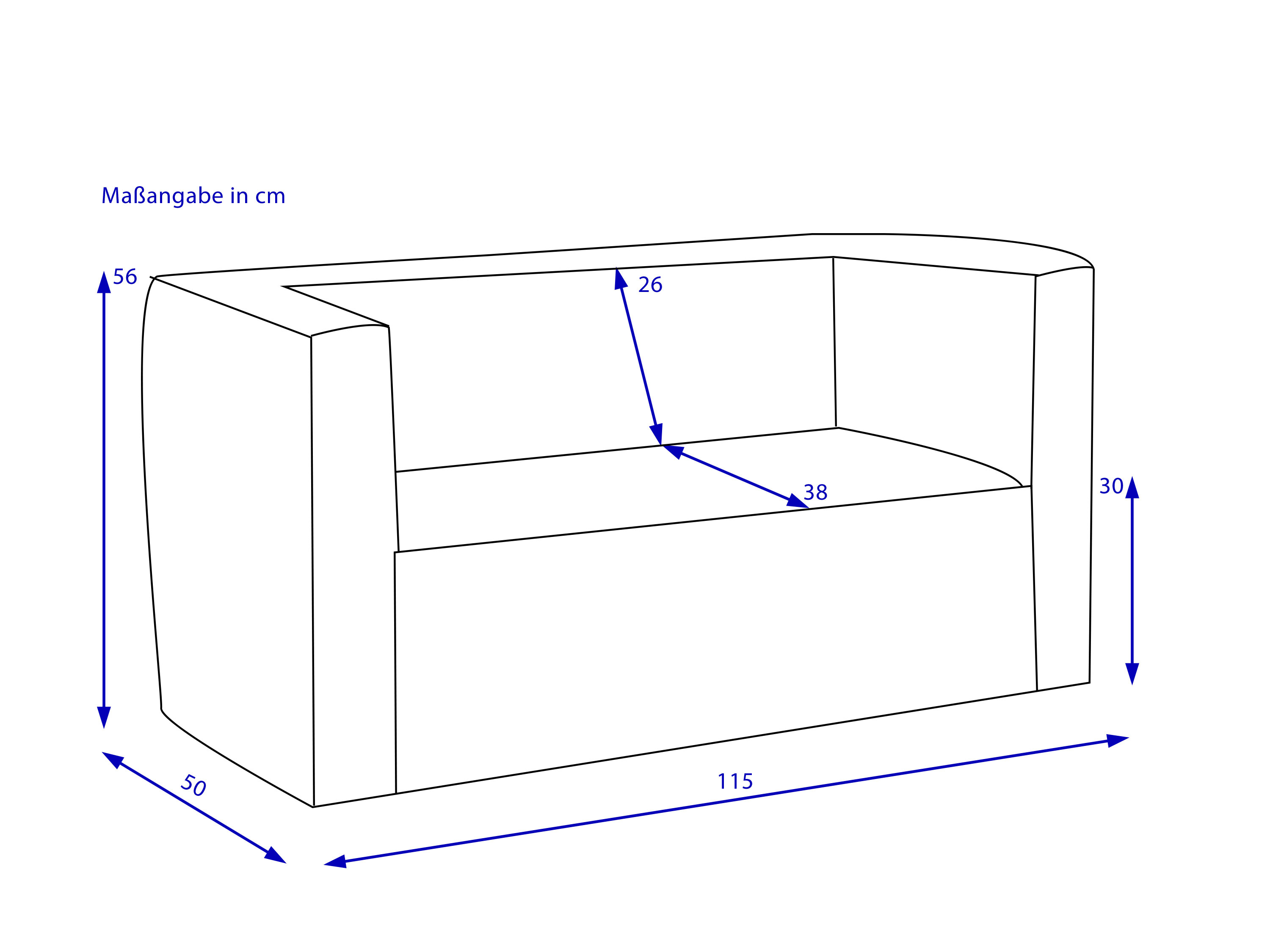 Kindersofa TAAVET