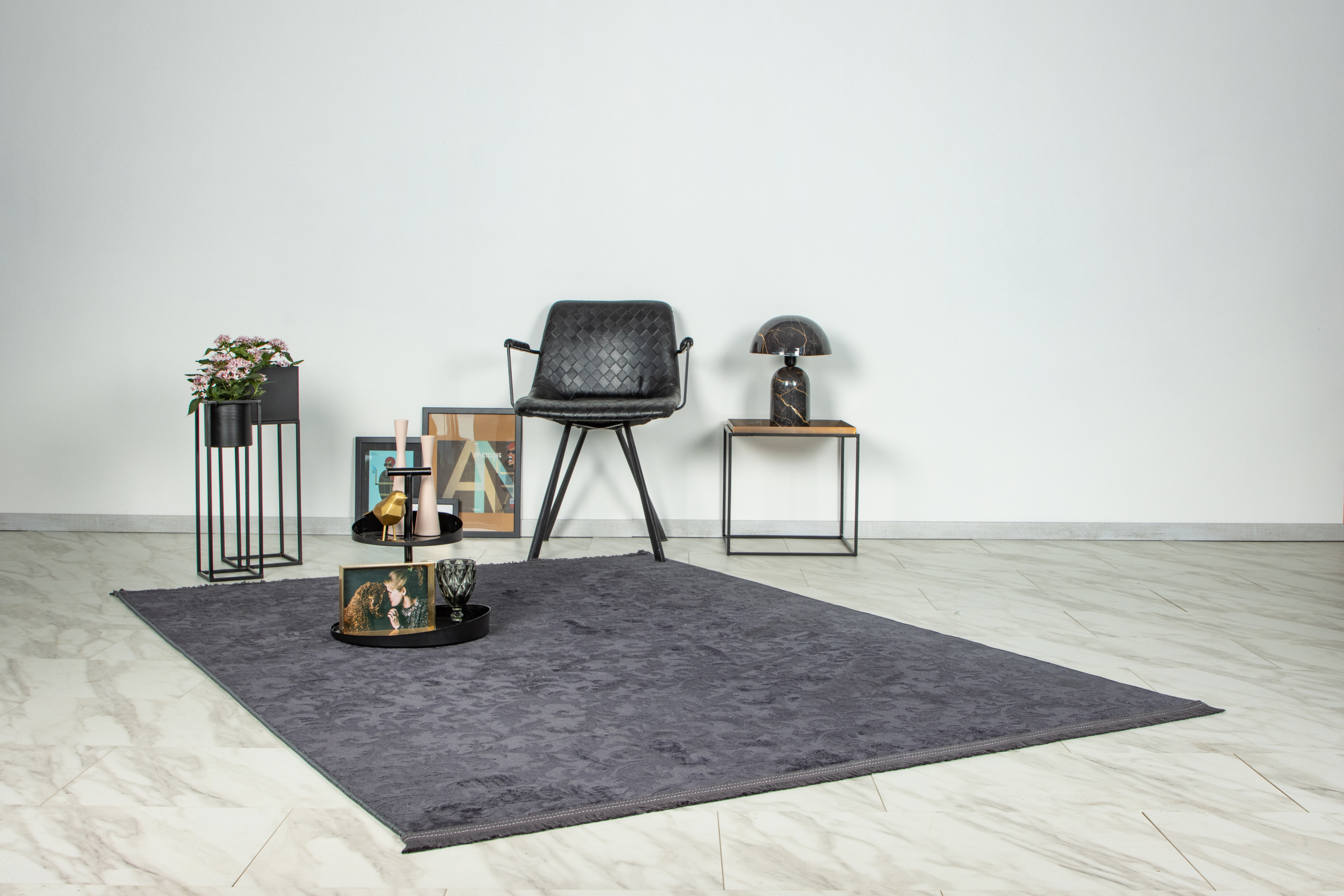 Teppich DAMLA graphit