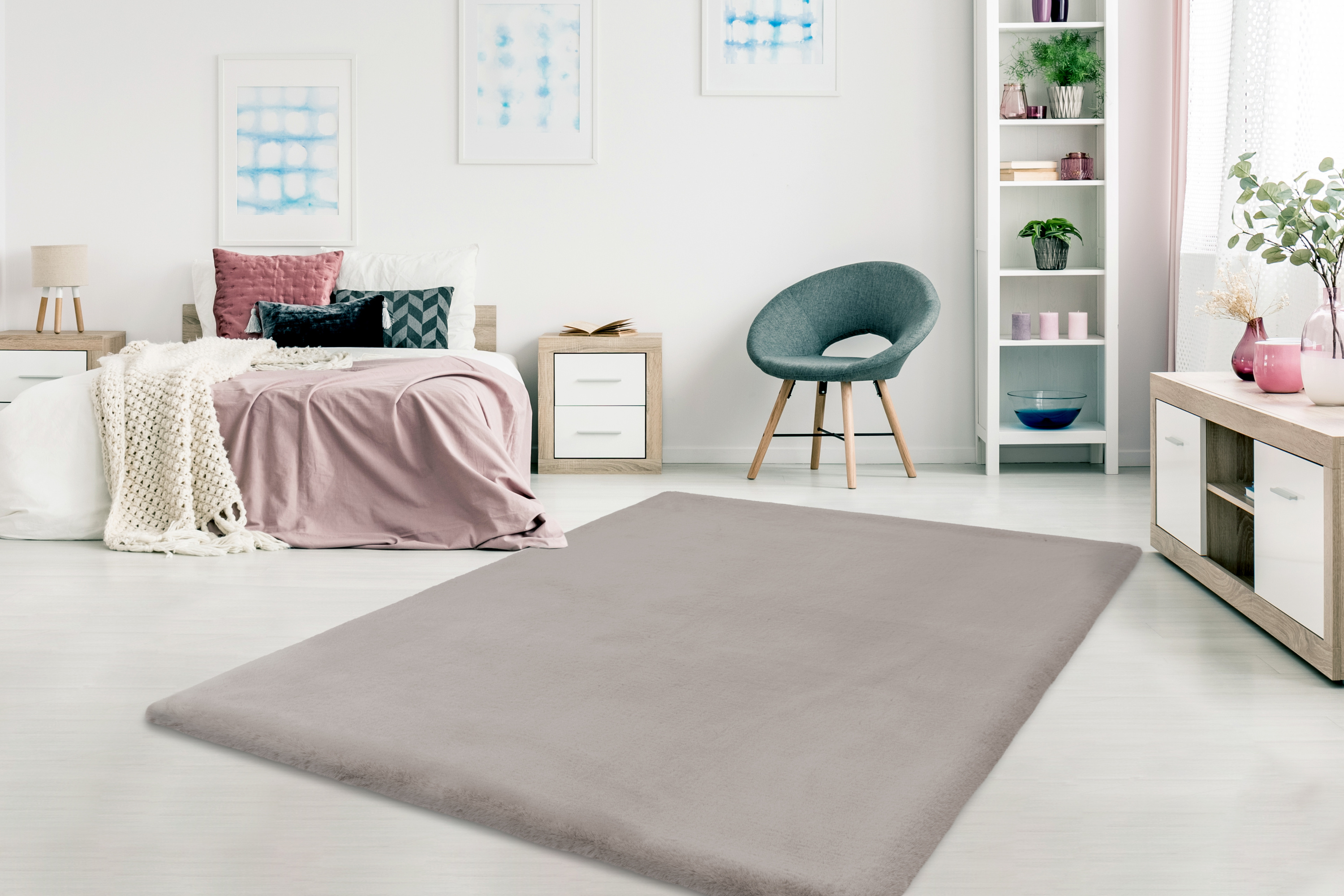 Teppich HEAVEN light taupe