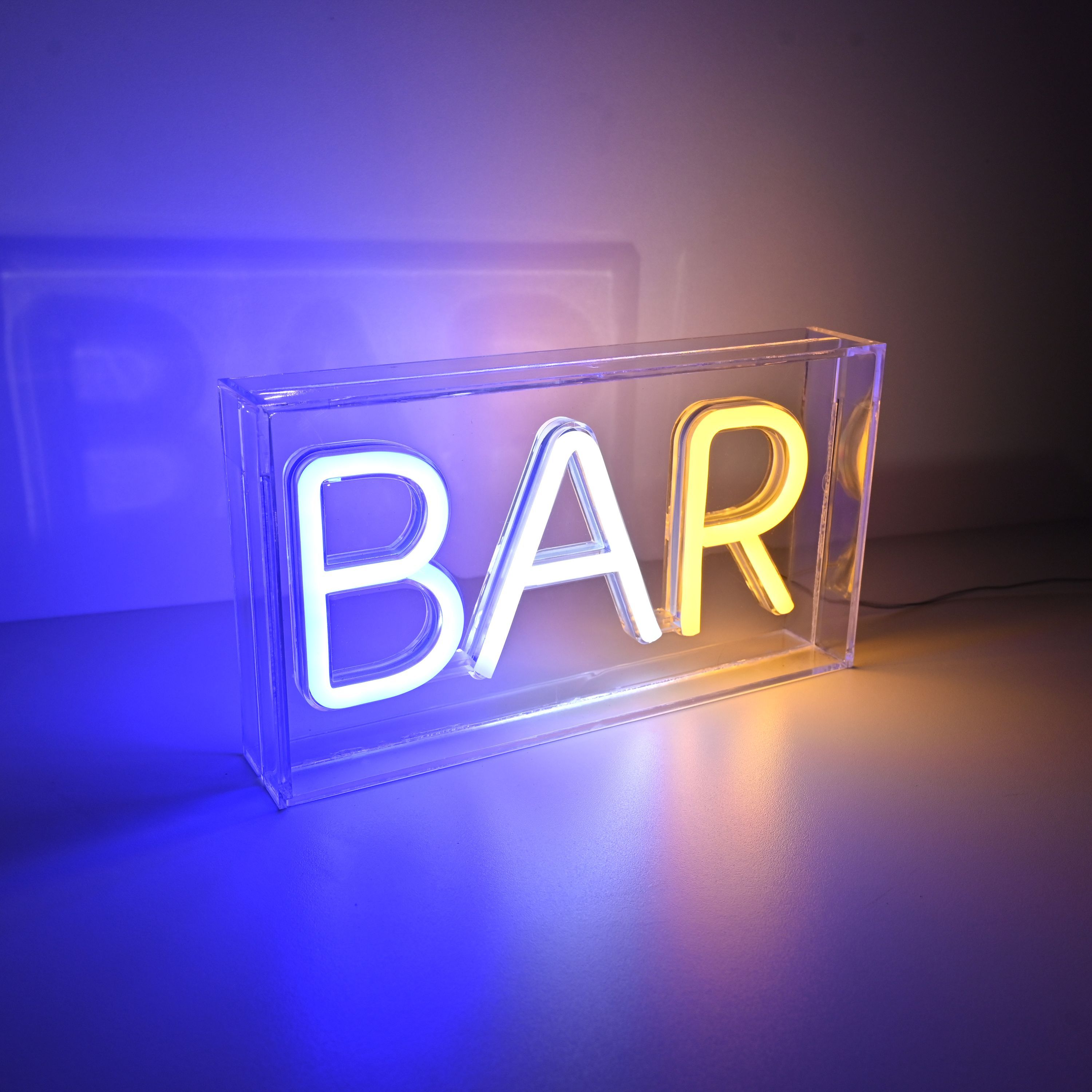 Leuchtobjekt BAR LED NEON