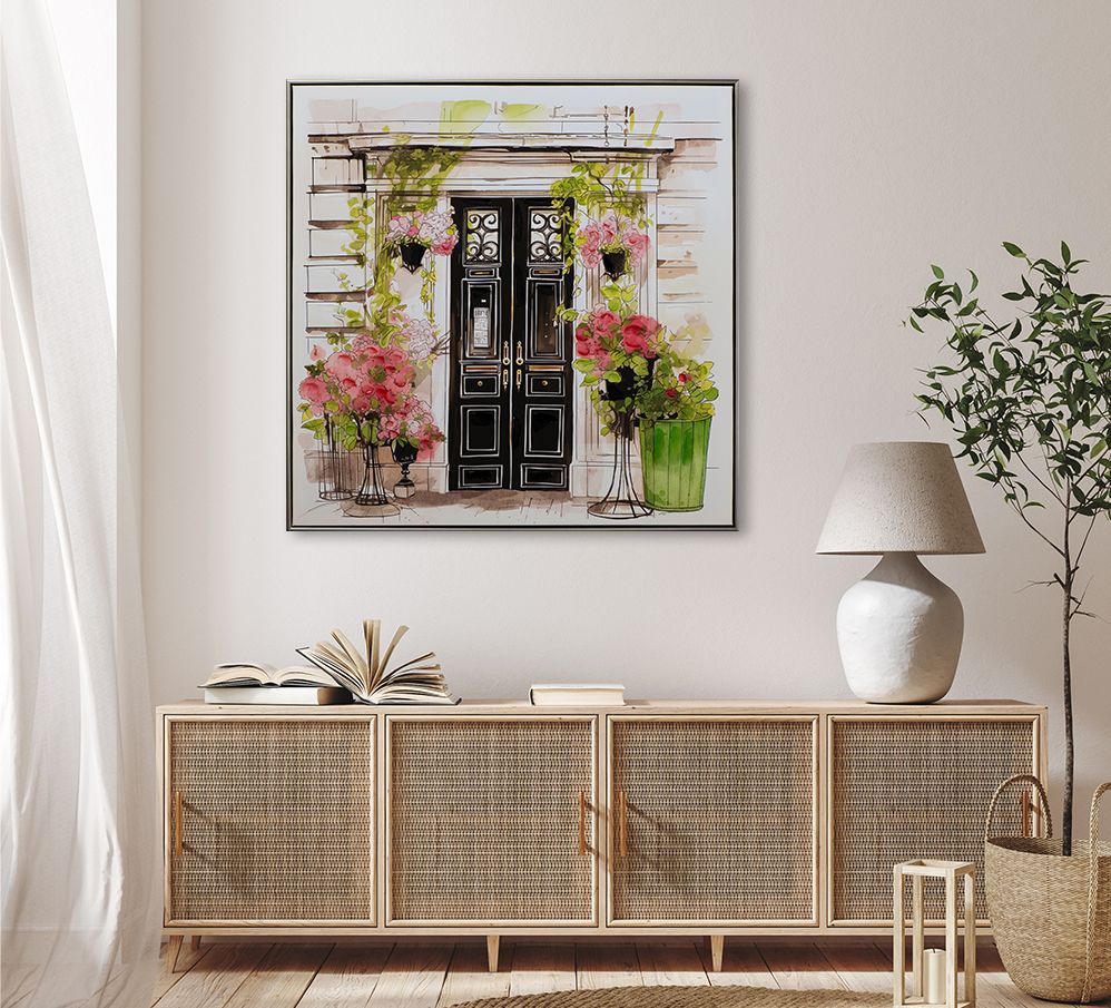 Gemälde ROMANTIC TOWNHOUSE