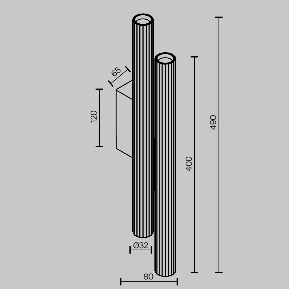 Wandleuchte CALIPSO