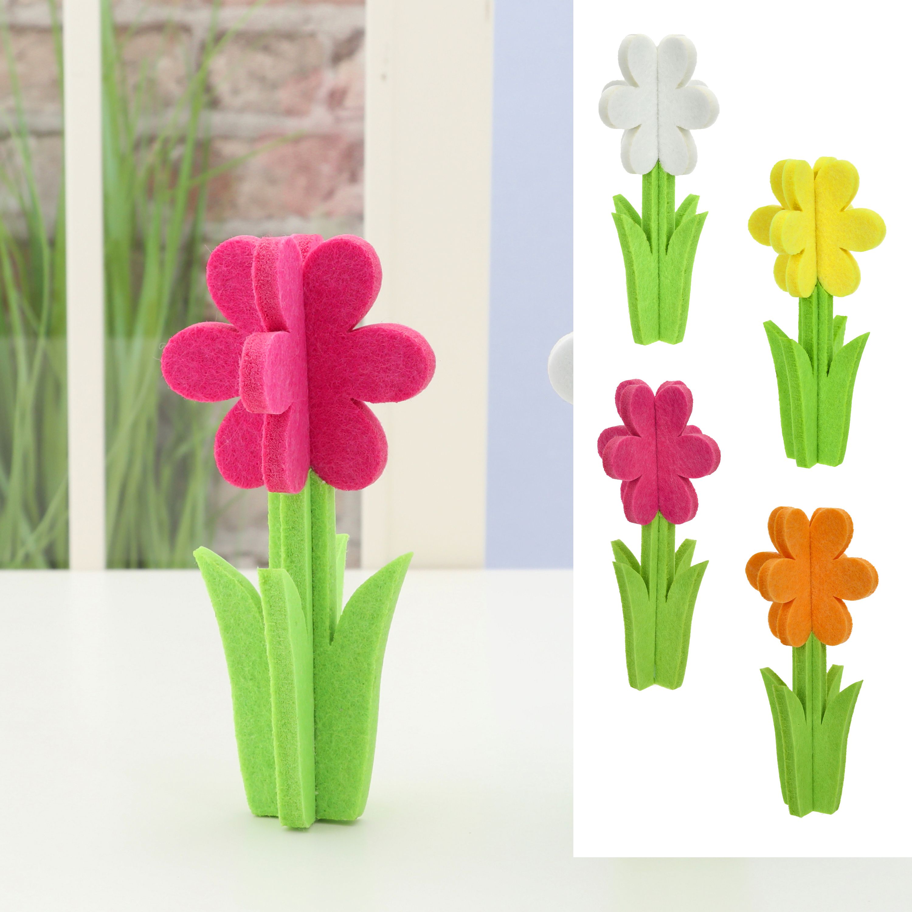 Filzblume SPRING