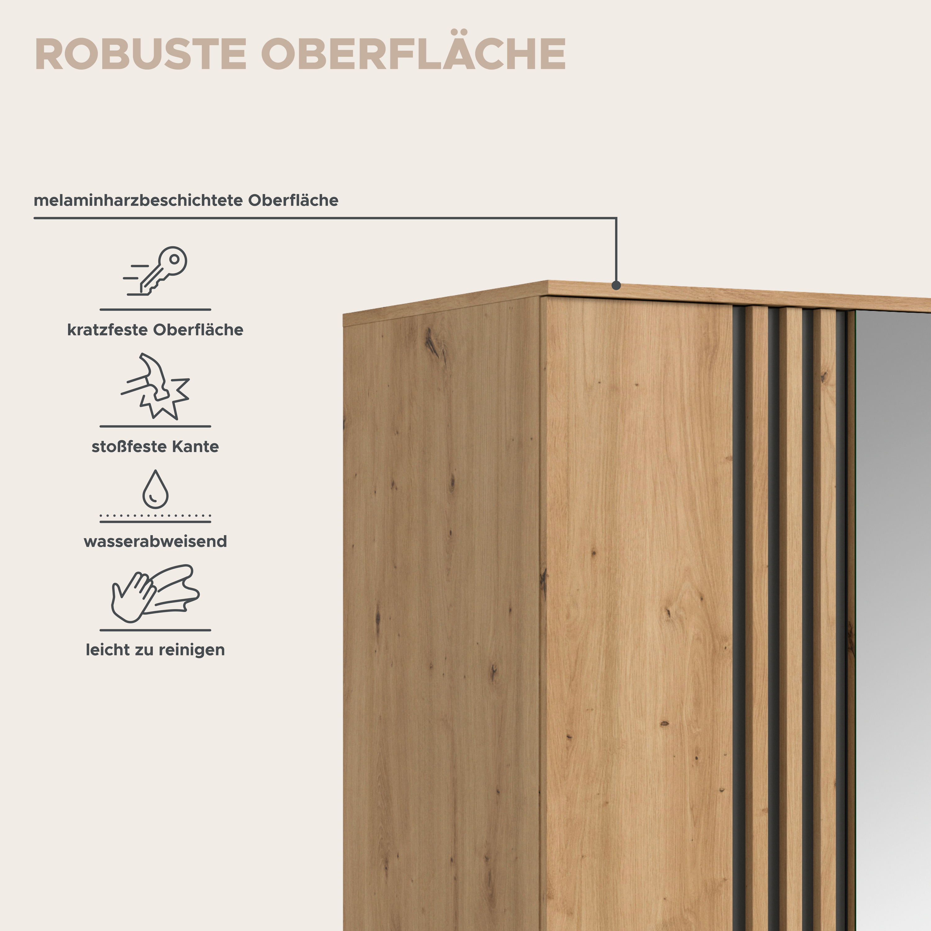 Kleiderschrank TOFTA