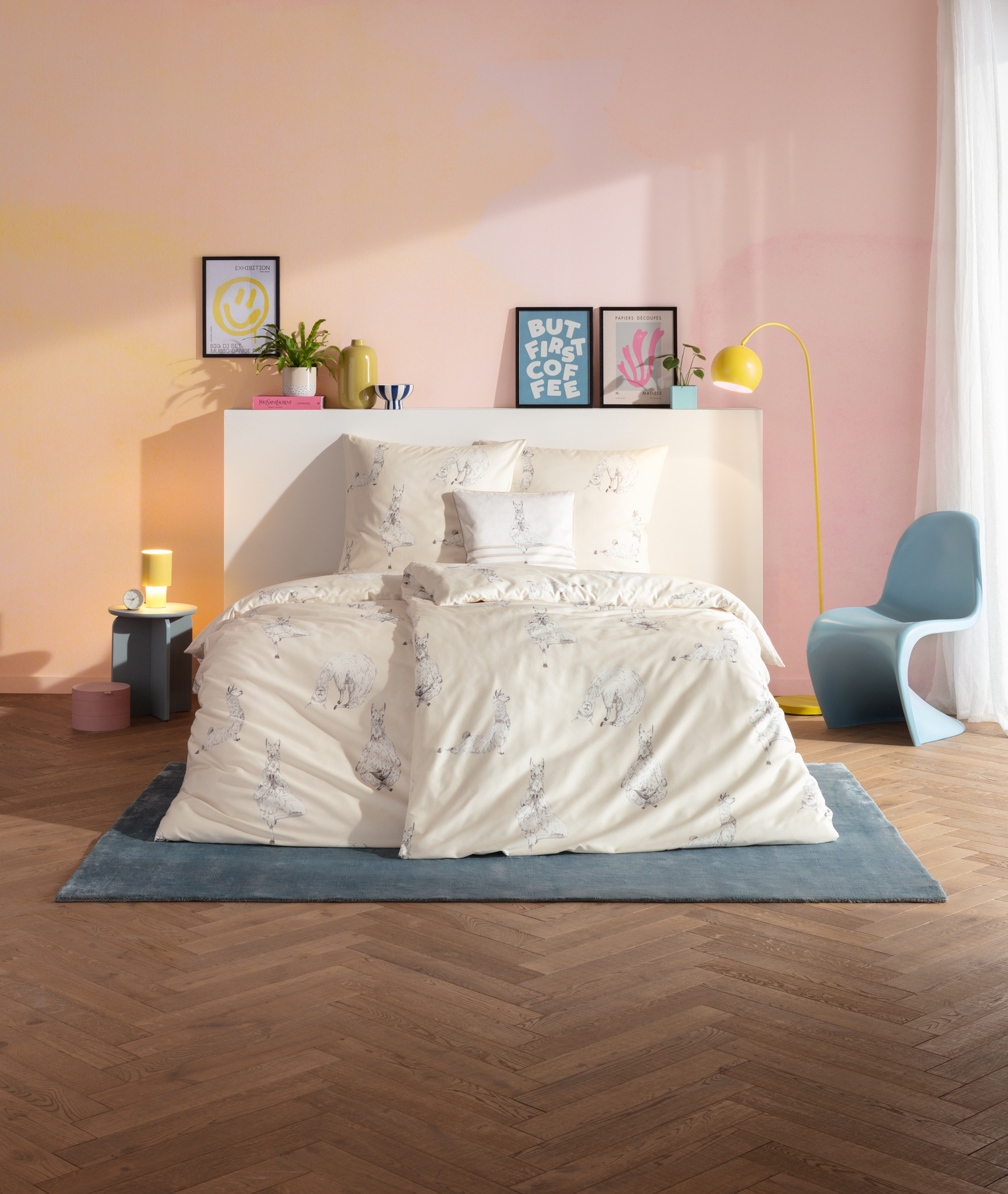 Bettwäsche YOGA LAMAS Satin