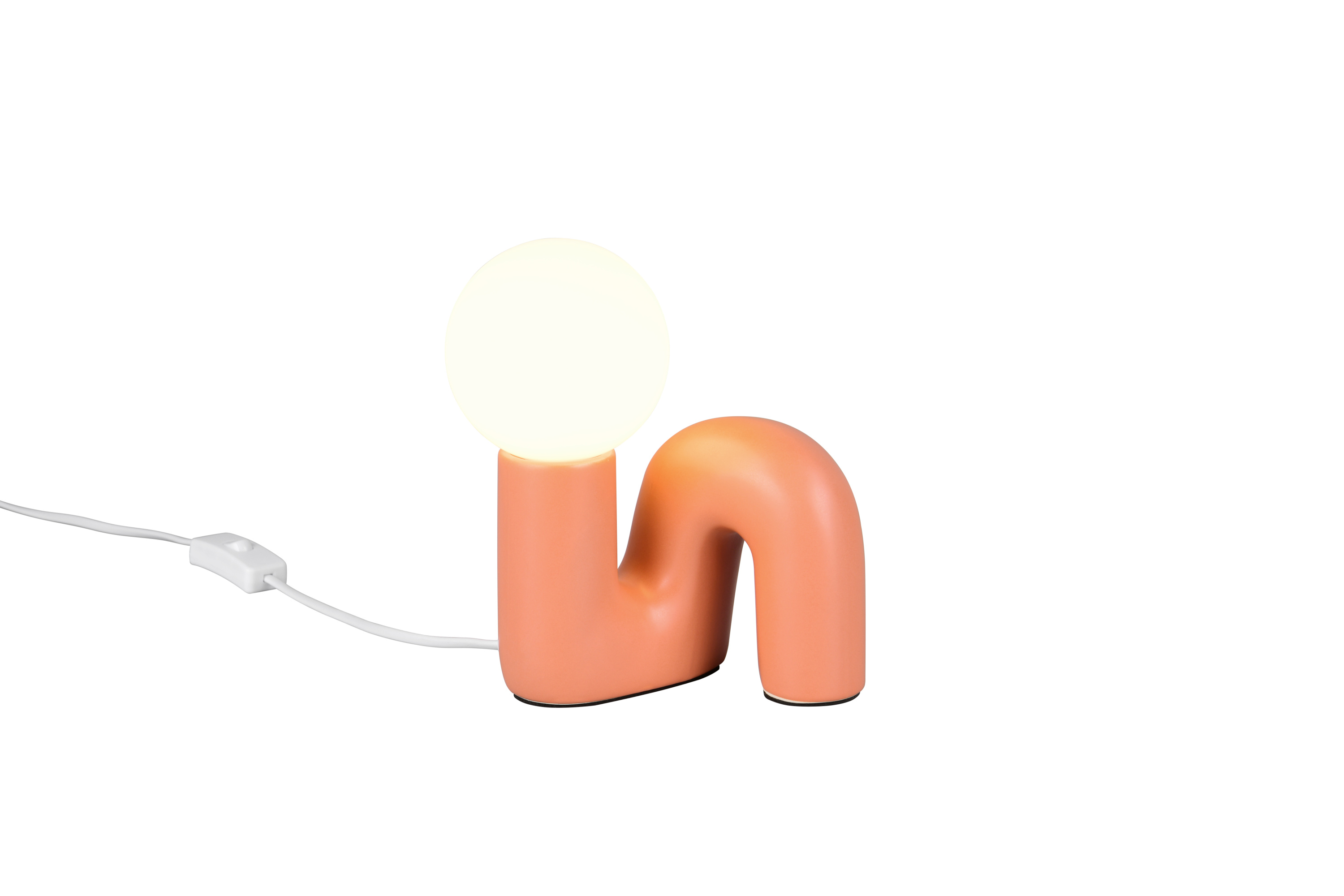 Tischleuchte QUINN apricot