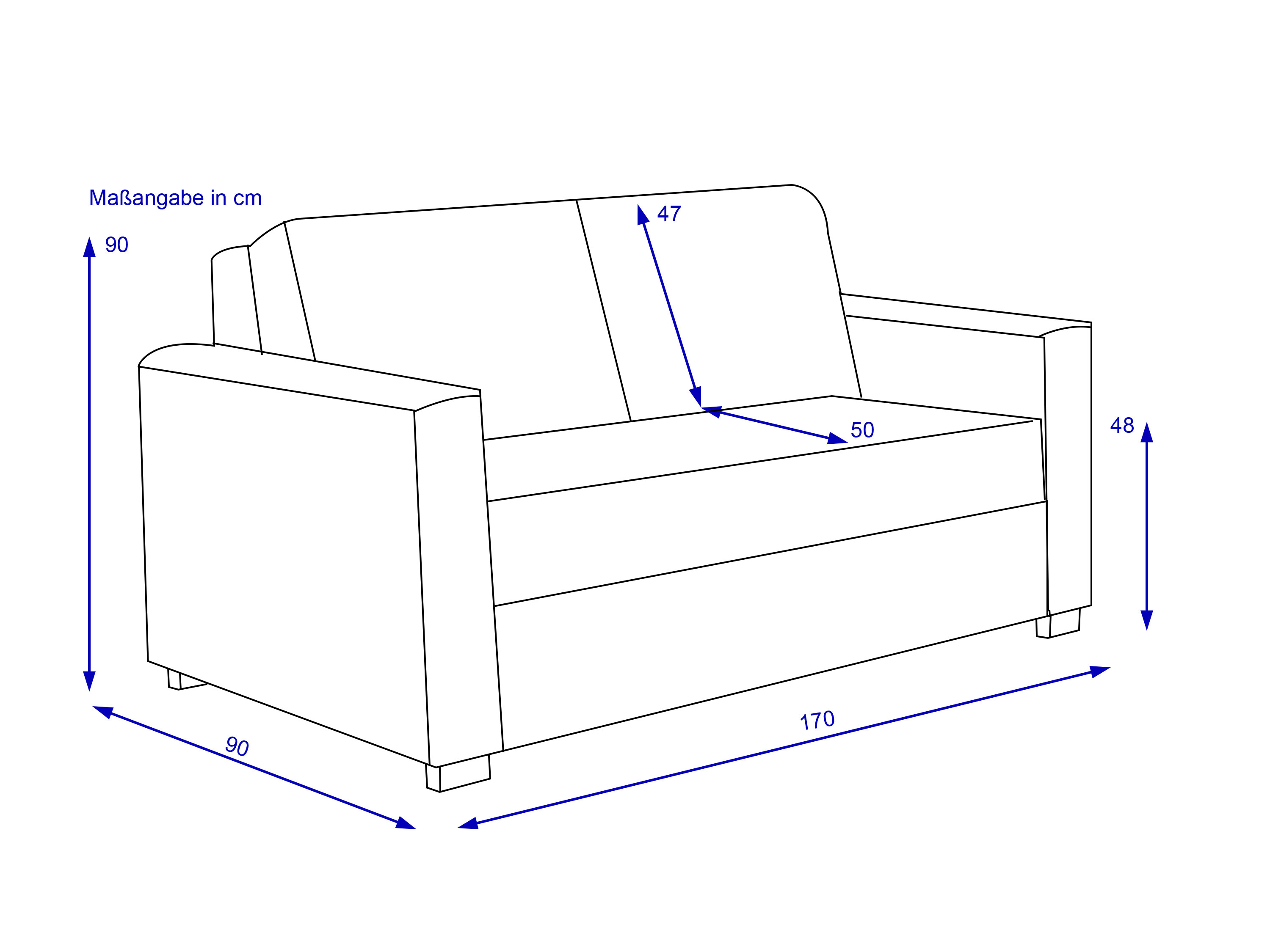 Schlafsofa vito TRESO