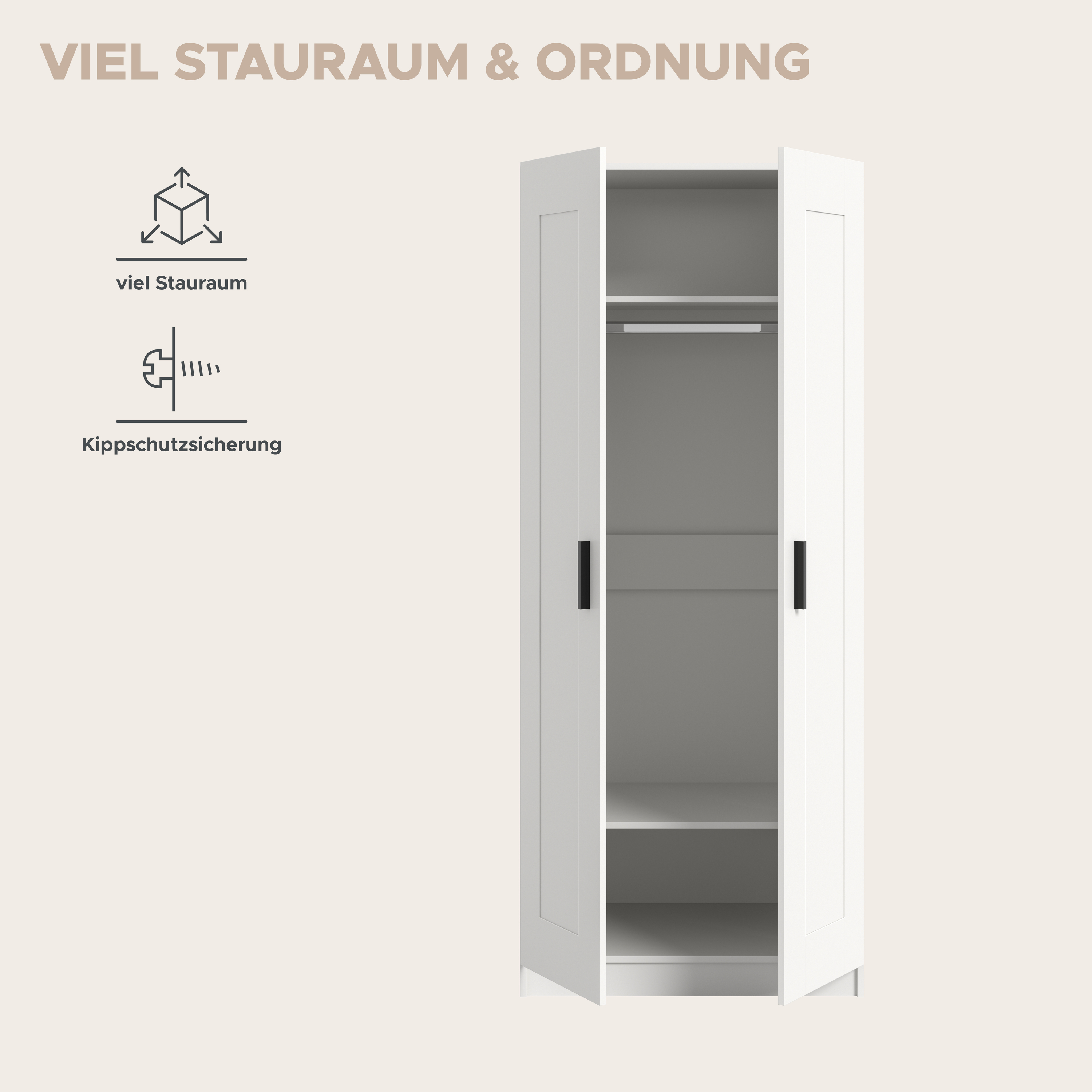 Kleiderschrank VISBY