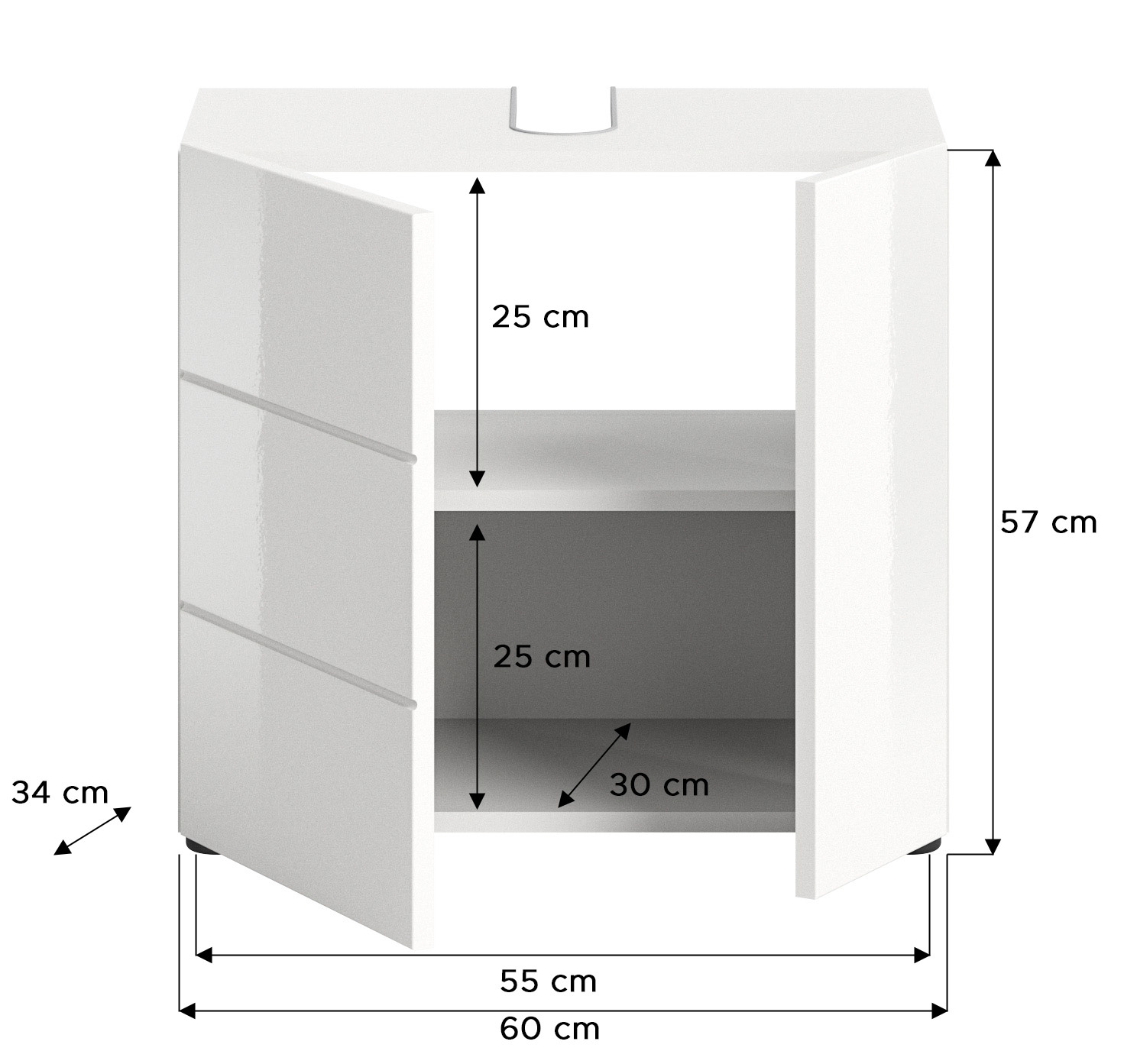 Waschbeckenunterschrank VIRA