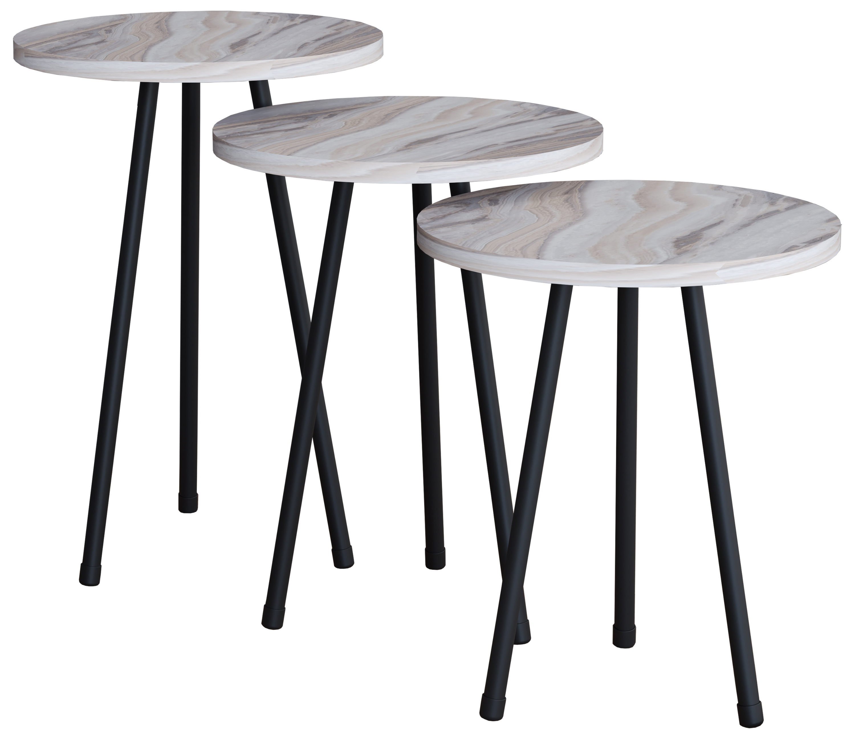 Beistelltisch 3er Set MIROLA