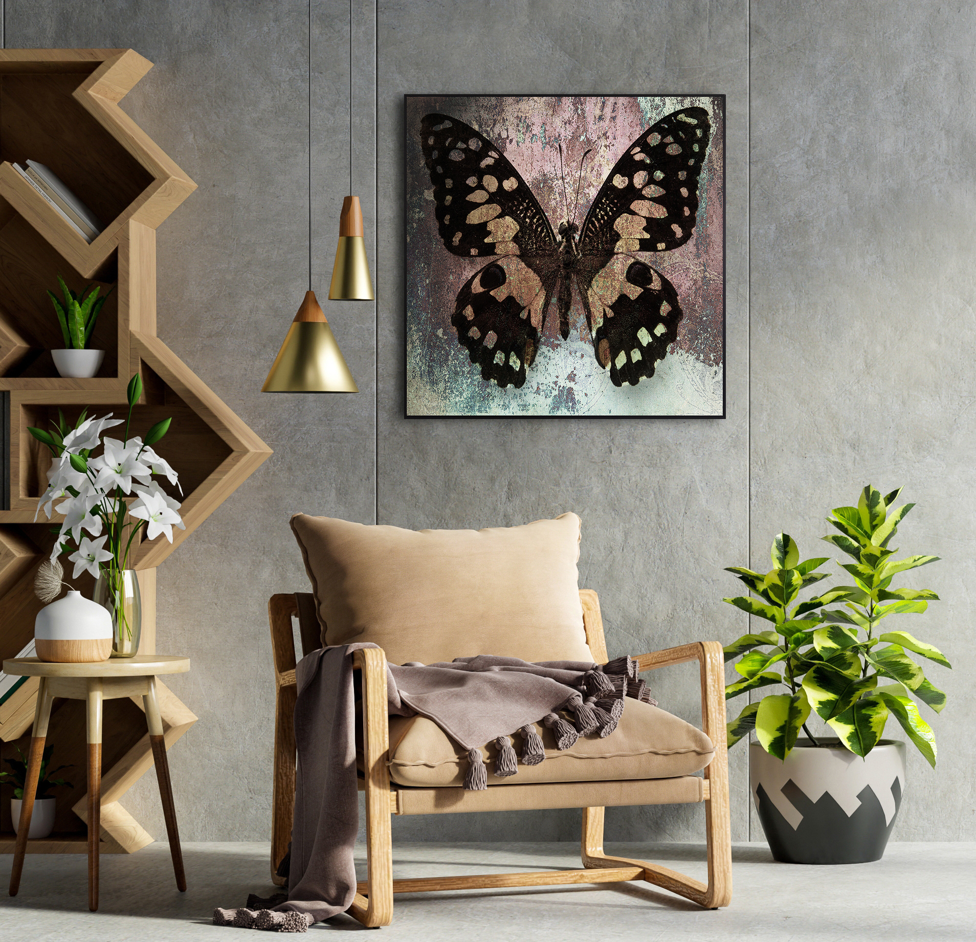 Leinwandbild Abstrakte Kunst