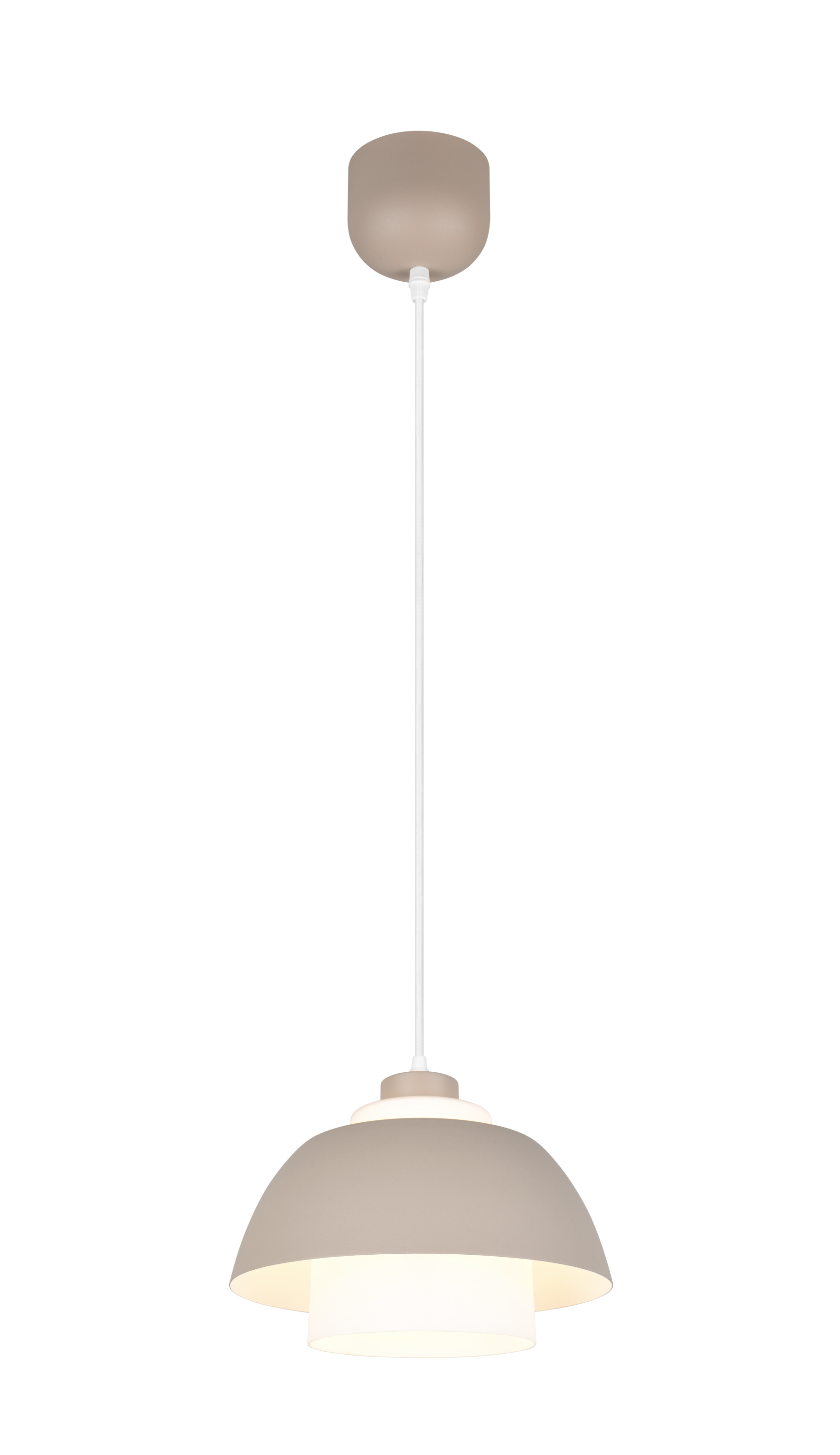Pendelleuchte TILOS beige