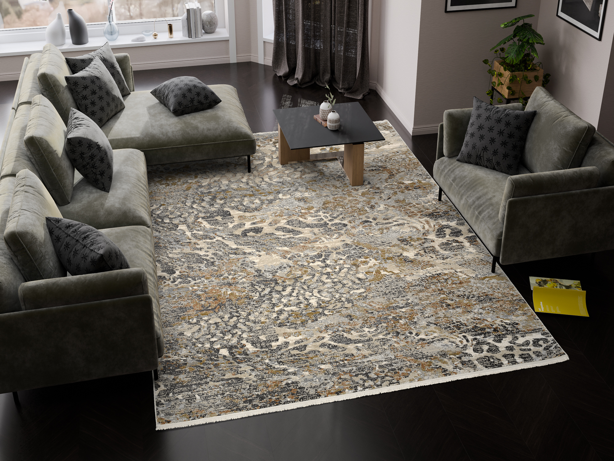 Teppich LOTUS FLUID