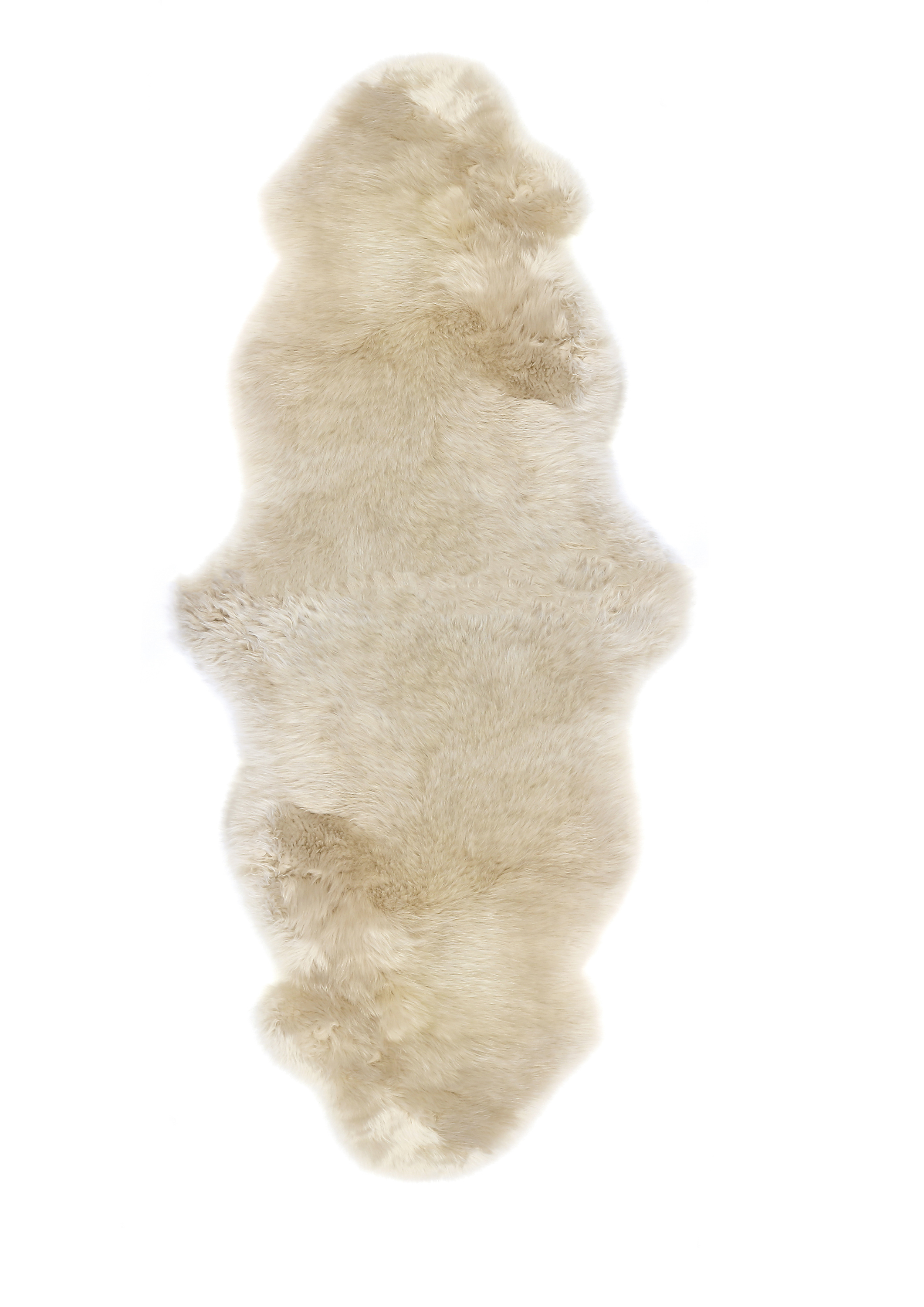 Lammfellteppich naturweiß