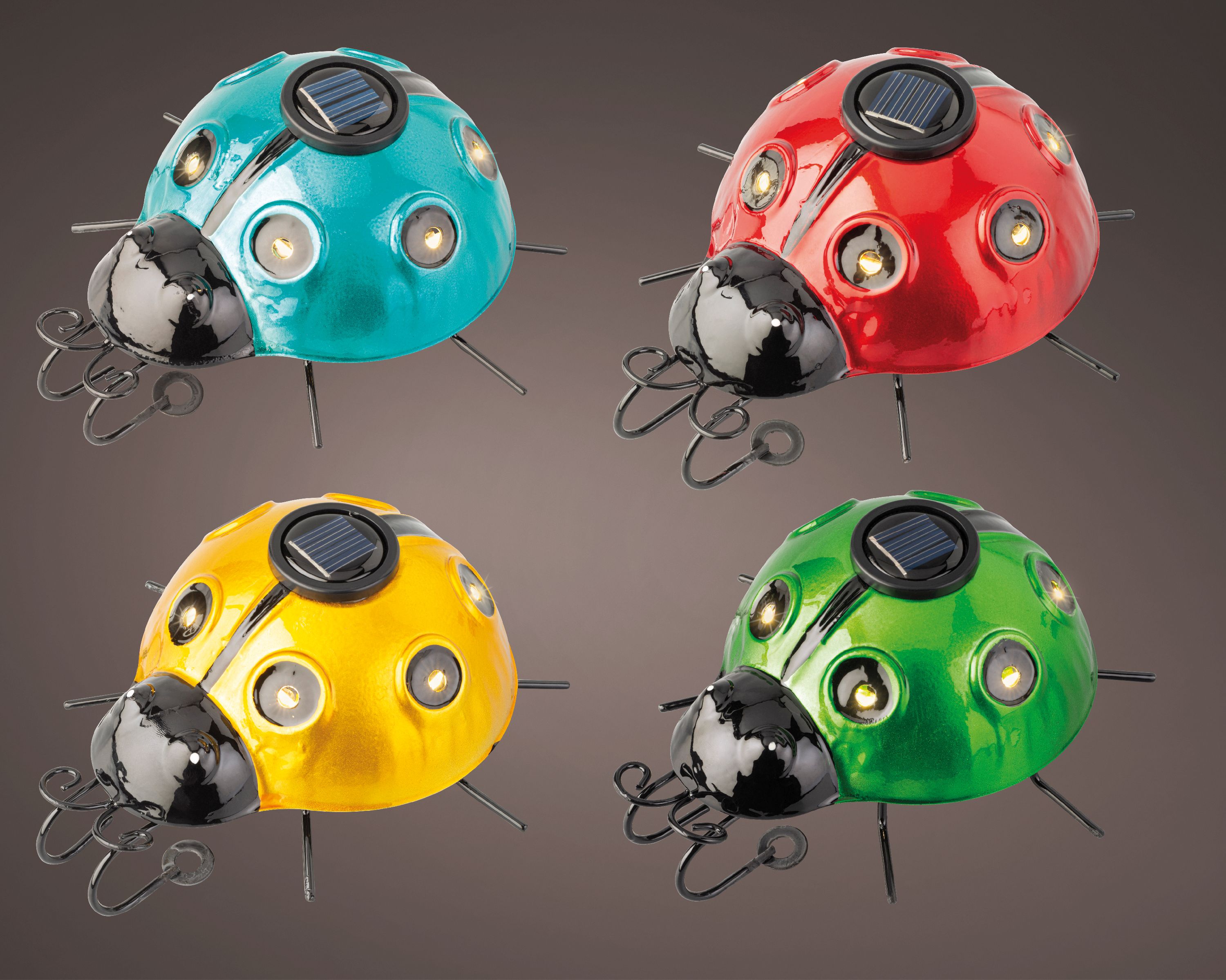 Gartenstecker SOLAR LADYBUG