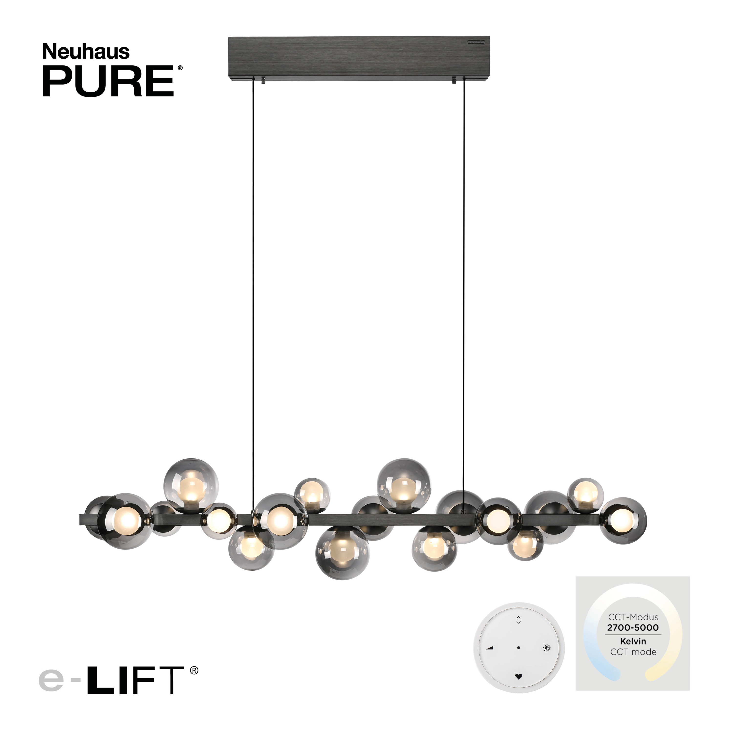 Pendelleuchte PURE E-POPUP