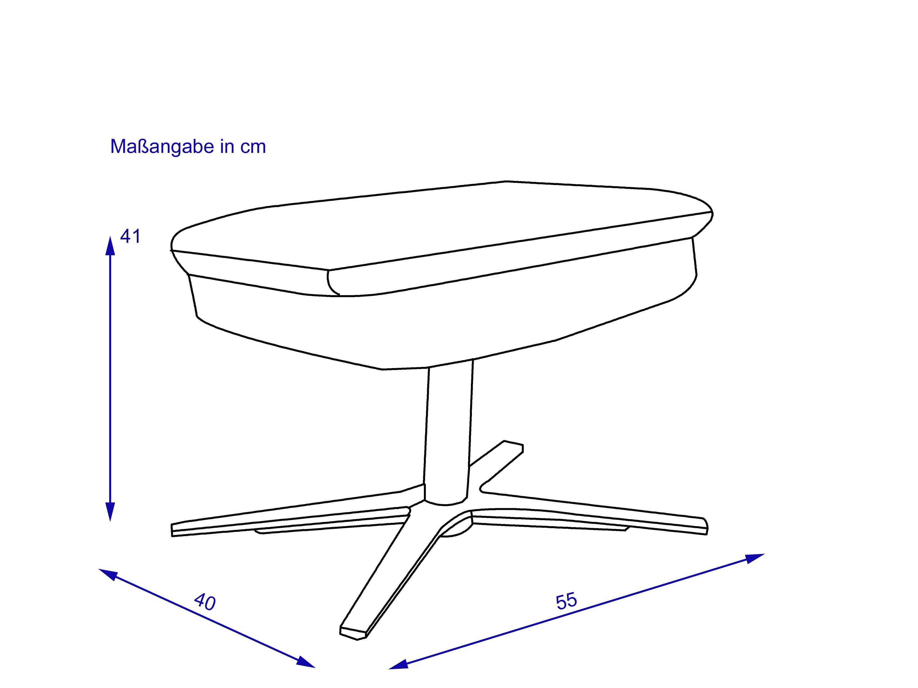 Hocker SYSTEMPOLSTER MALIA RELAX