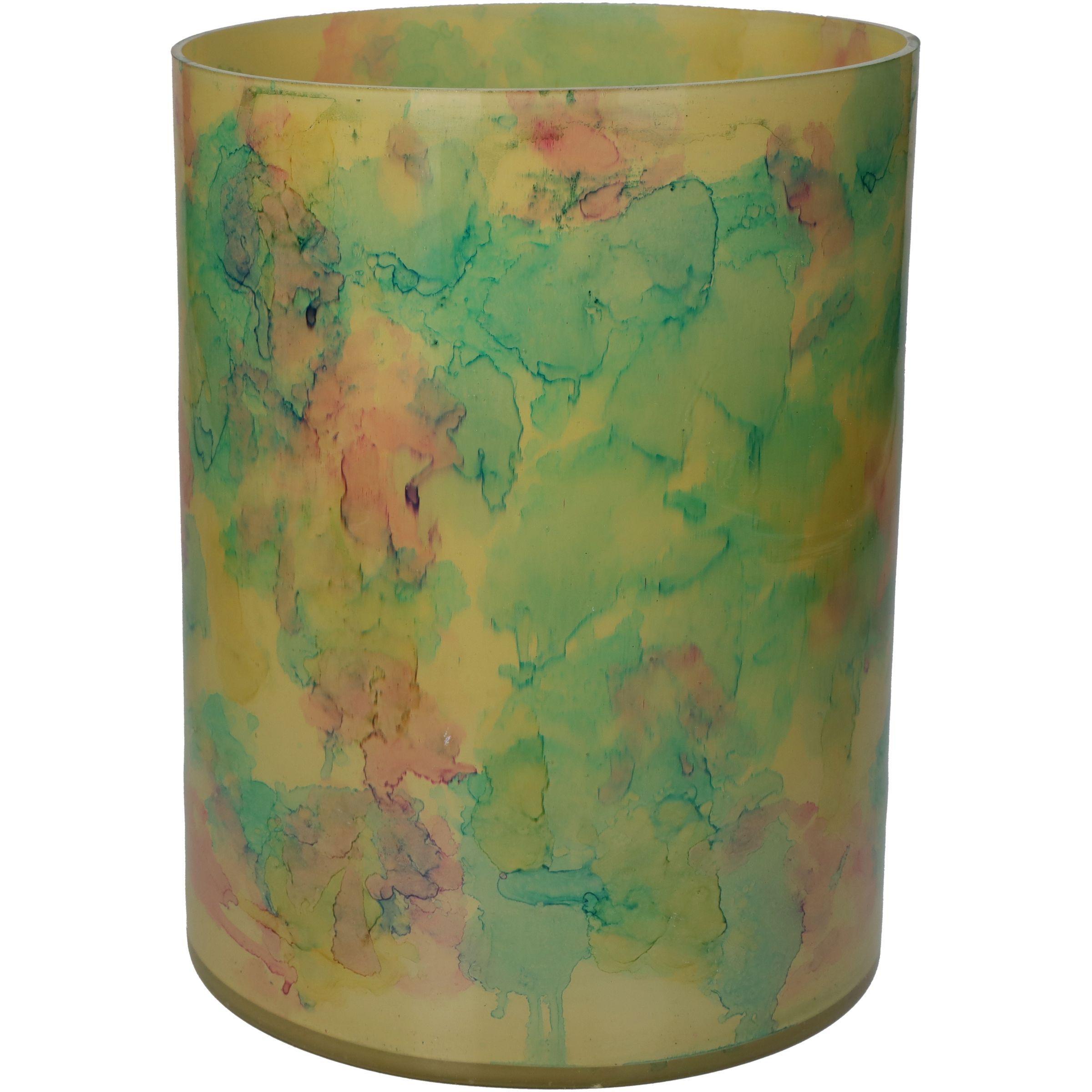 Windlicht CANDLE gelb