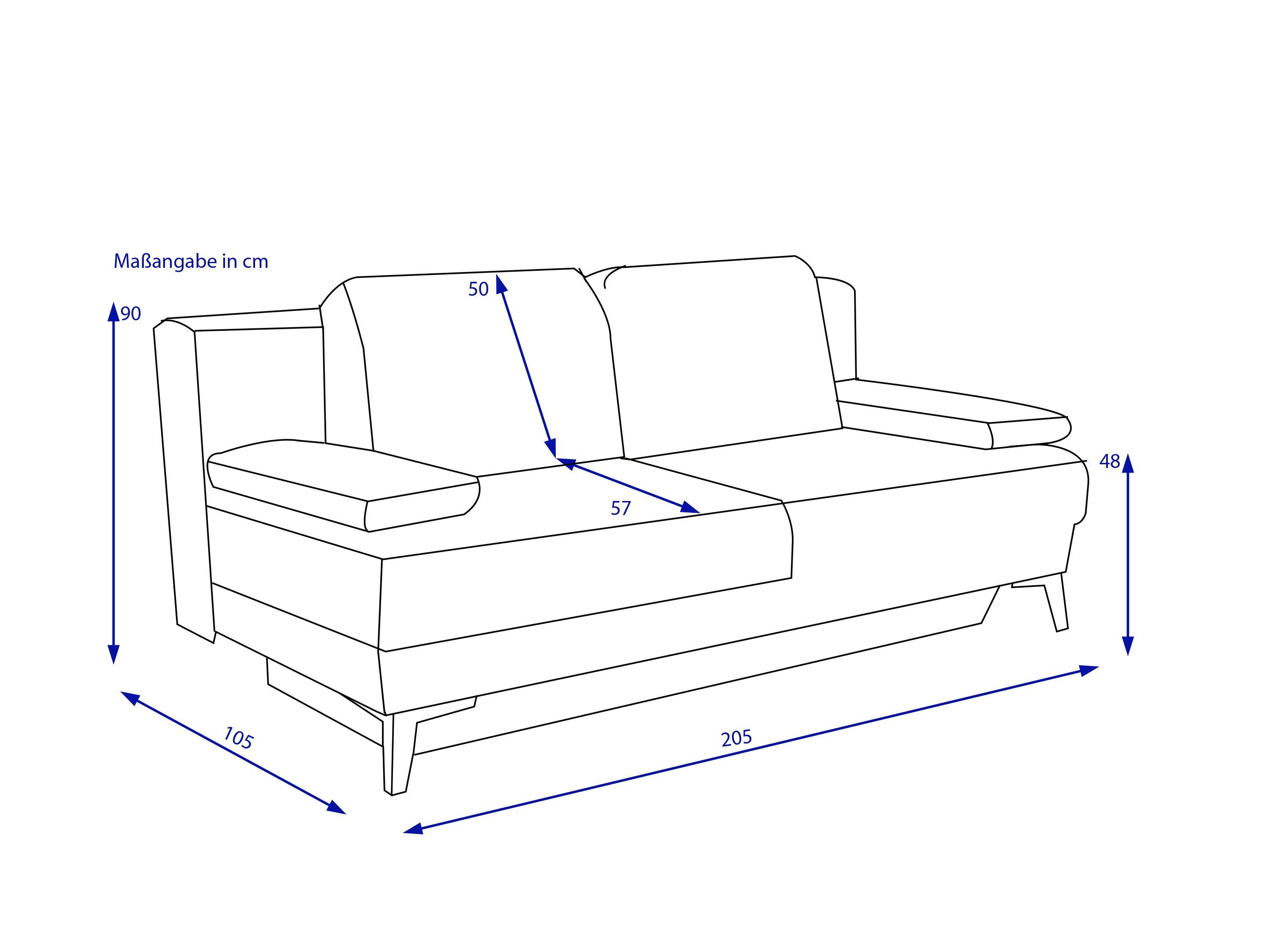 Schlafsofa Elastoform ROMI