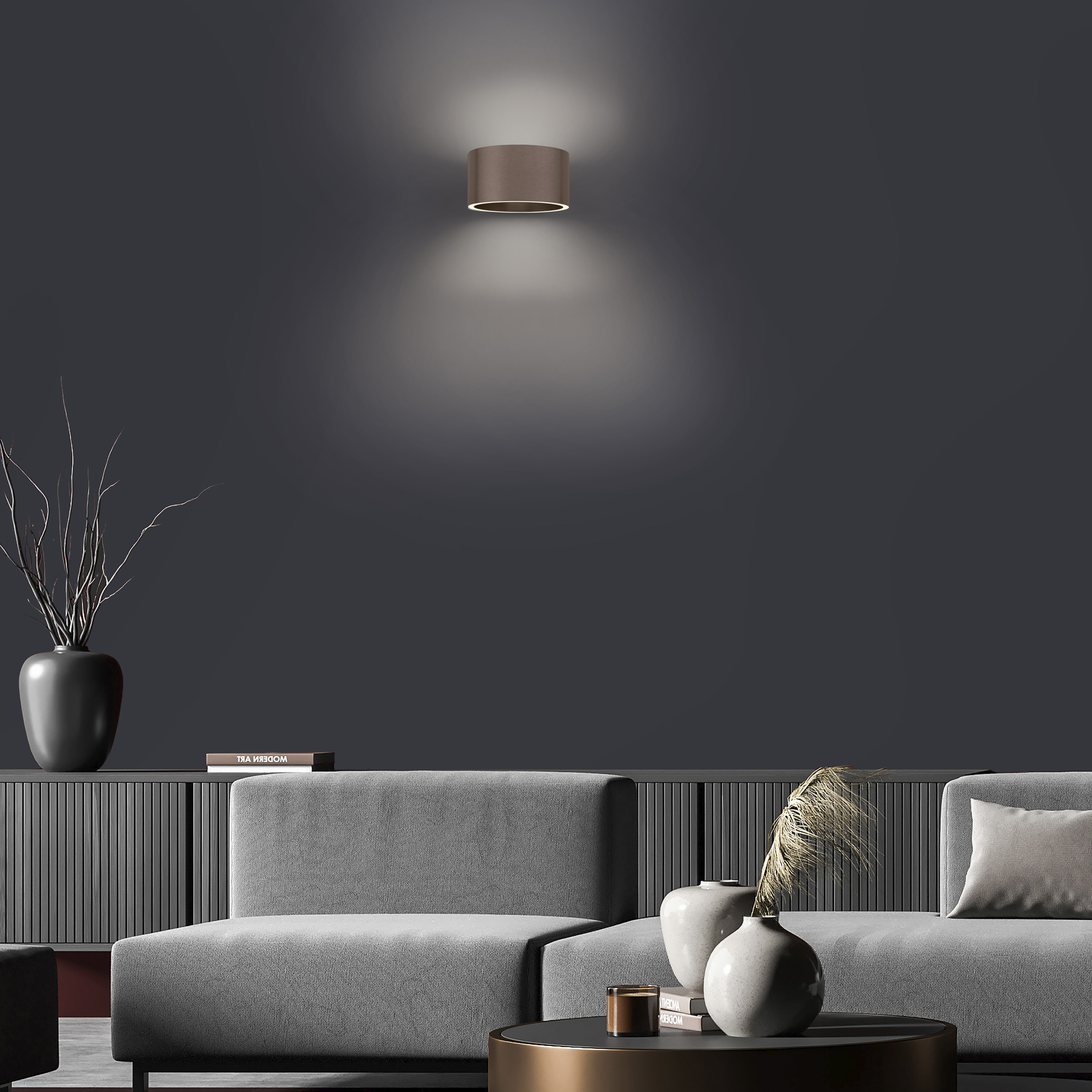 Wandleuchte PURE AKKU CLIPSE