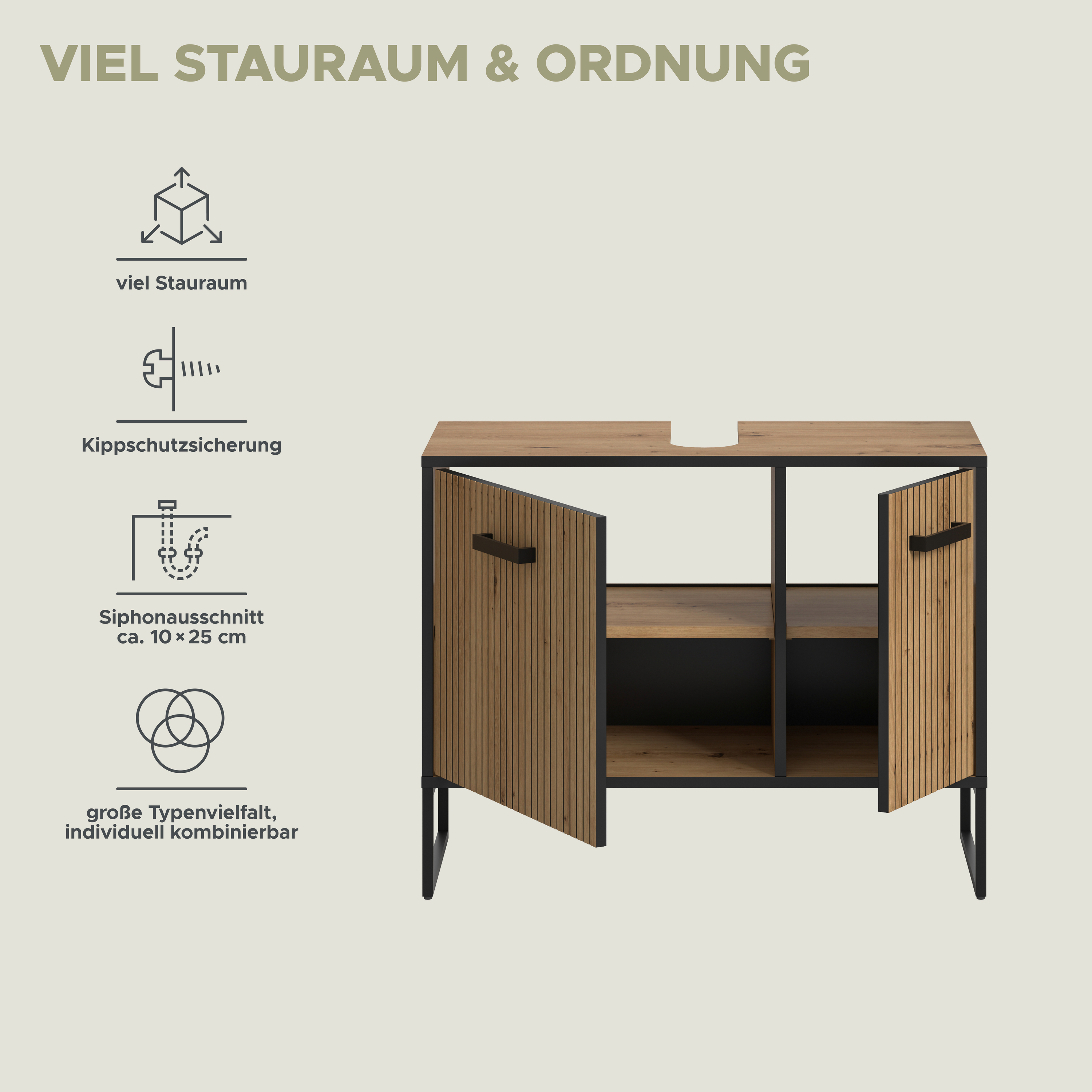 Waschbeckenunterschrank BAGNO