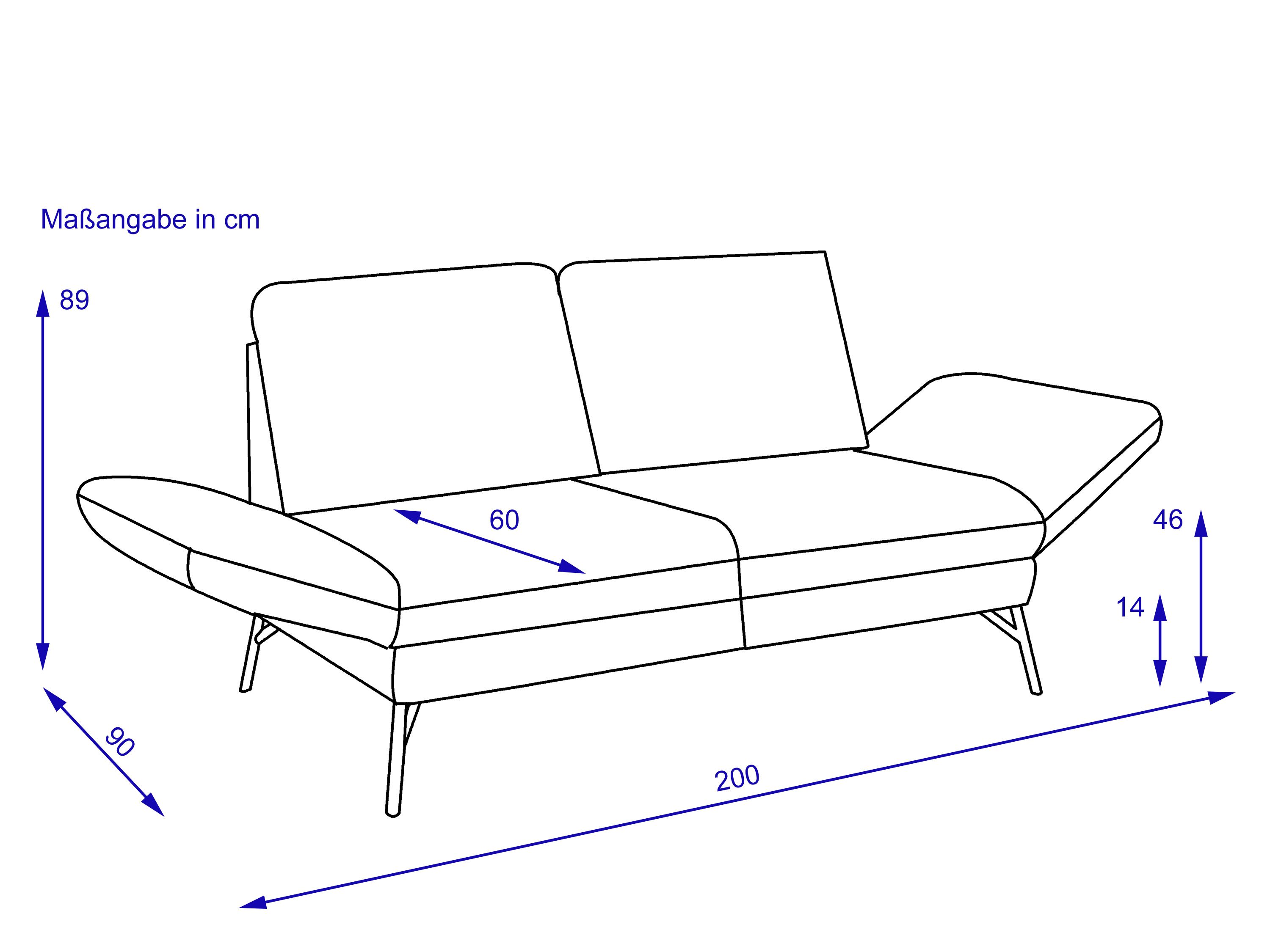 Sofa 2 Sitzer MONDO ASSEA