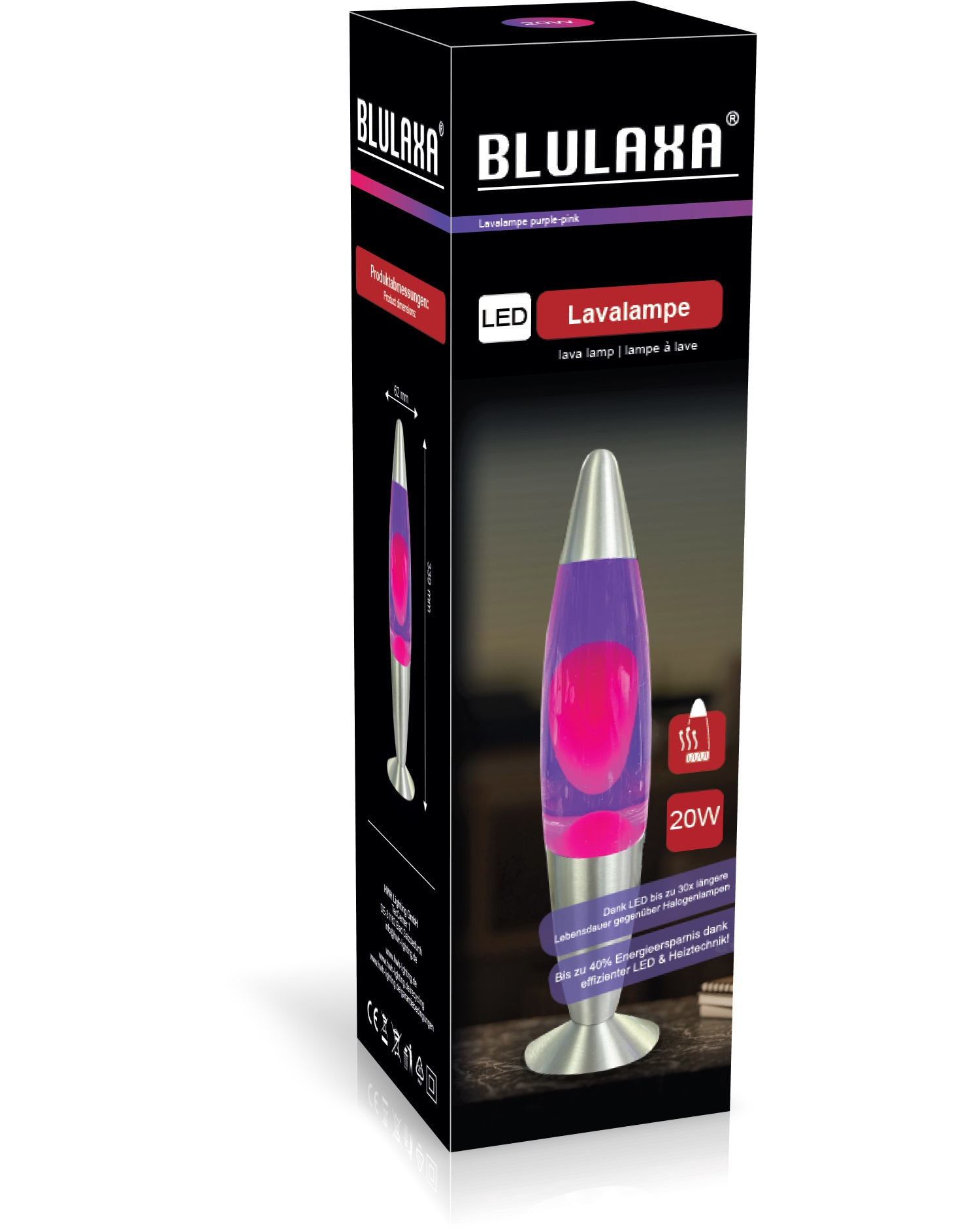 Lavaleuchte LED FINO