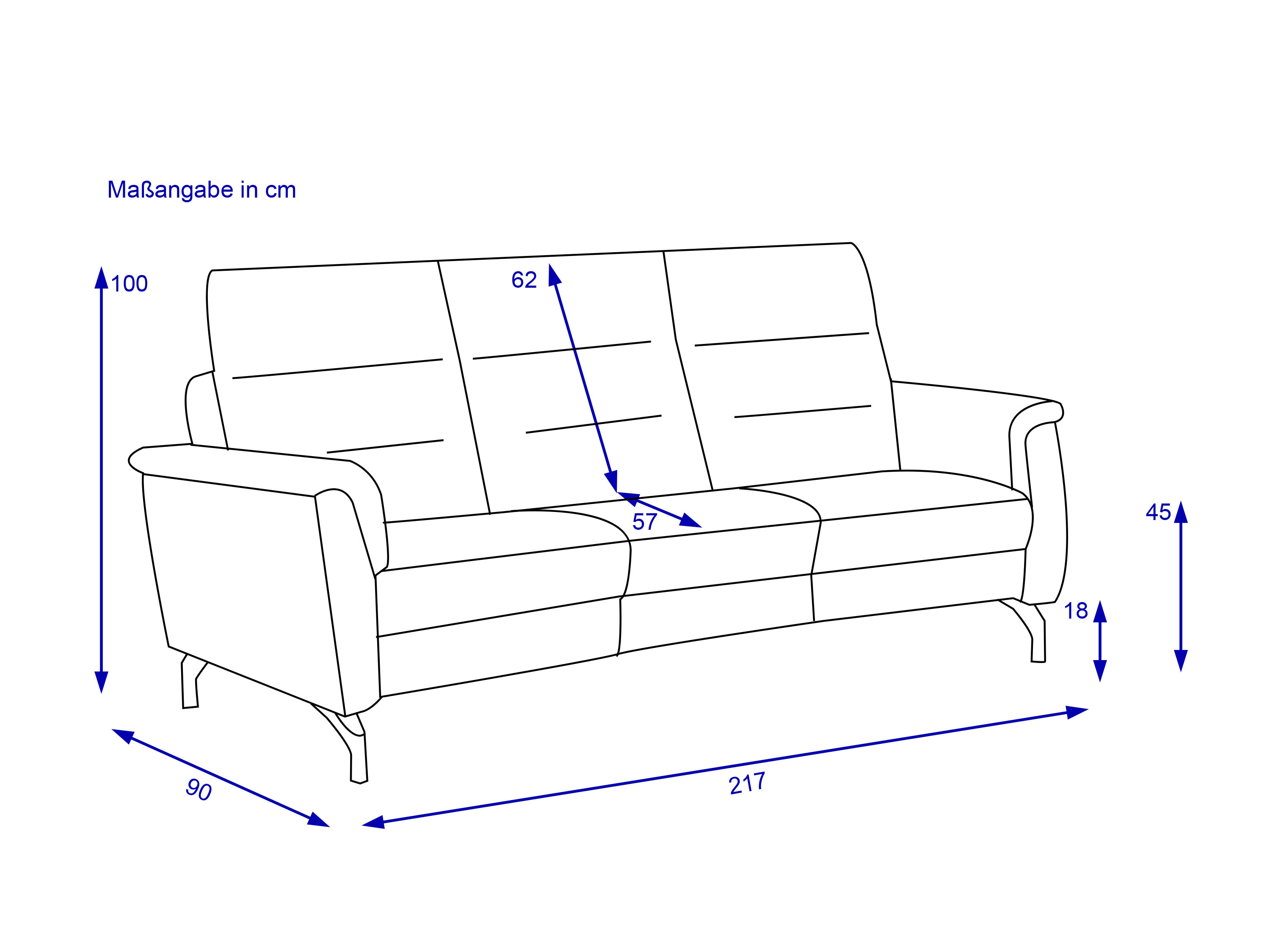Rundsofa MONDO COMFORT VELORIA