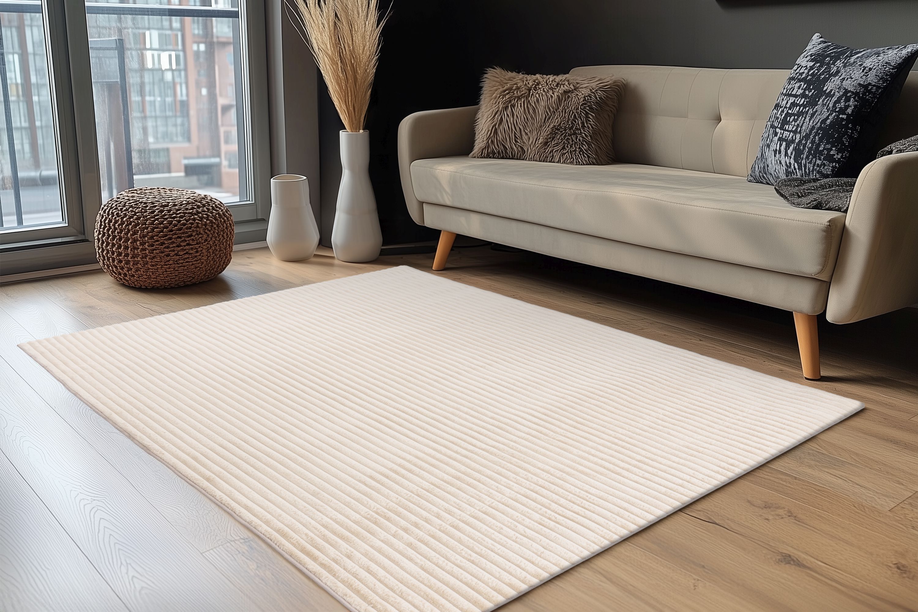Teppich PLUSH beige