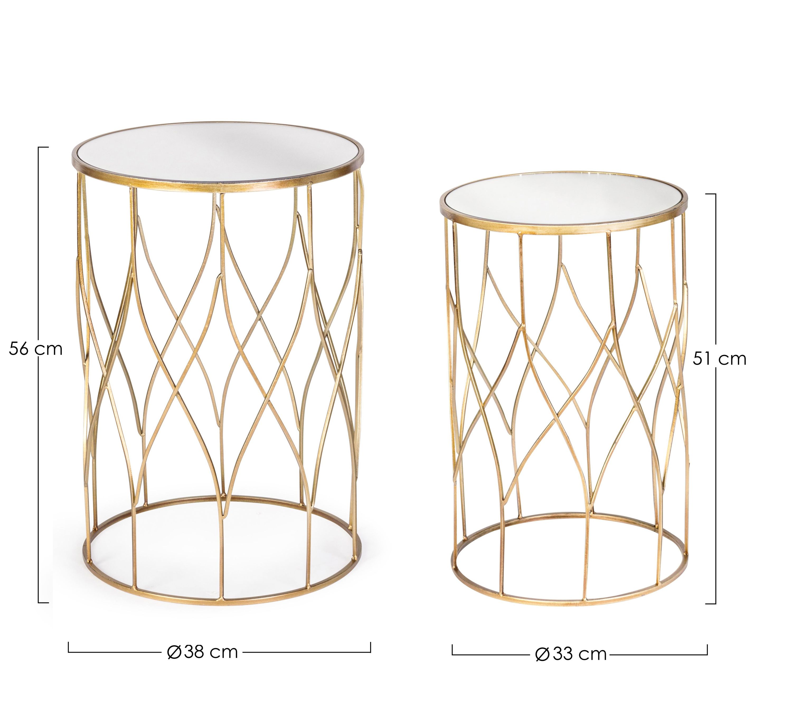 Beistelltisch  ELENOR 2er Set