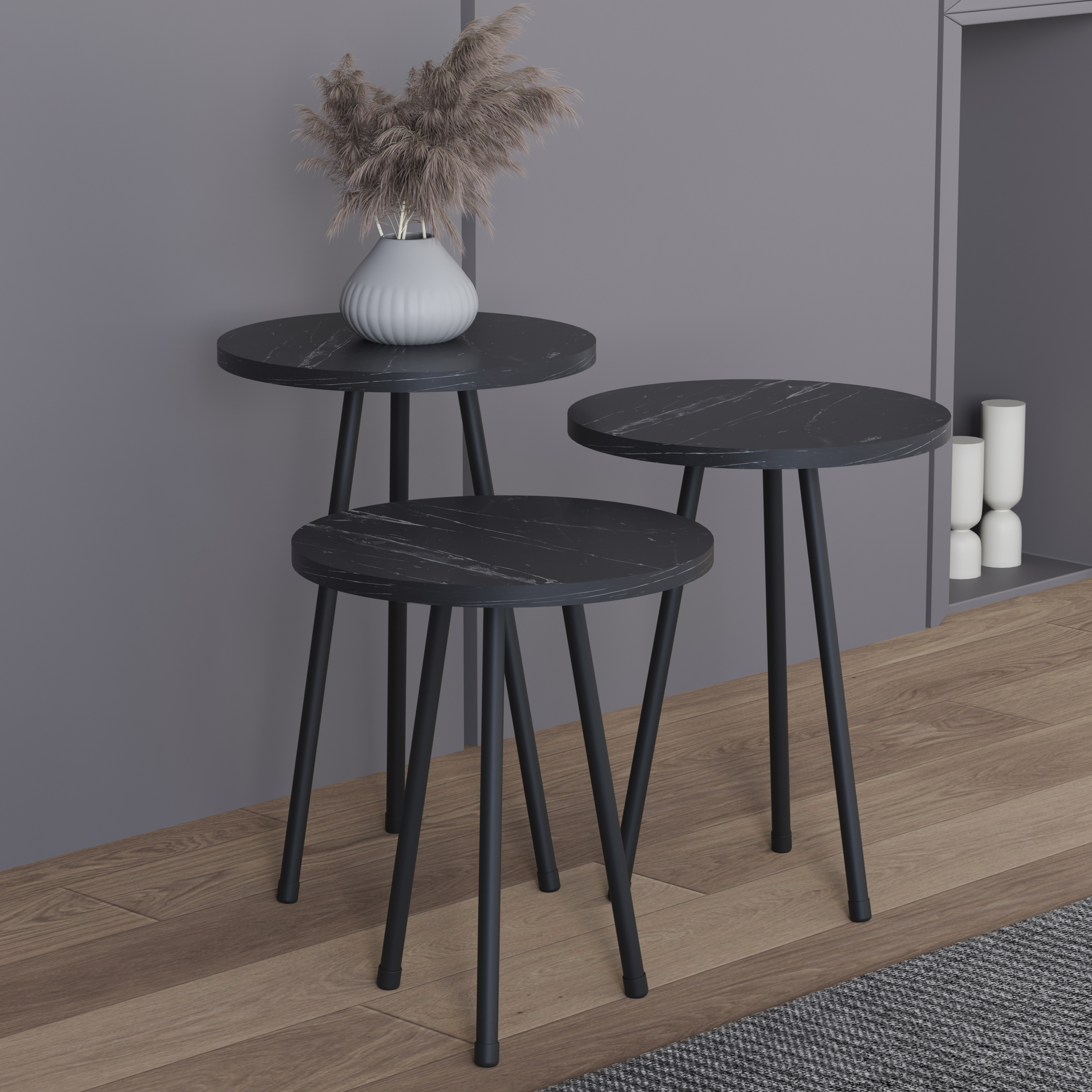 Beistelltisch 3er Set MIROLA