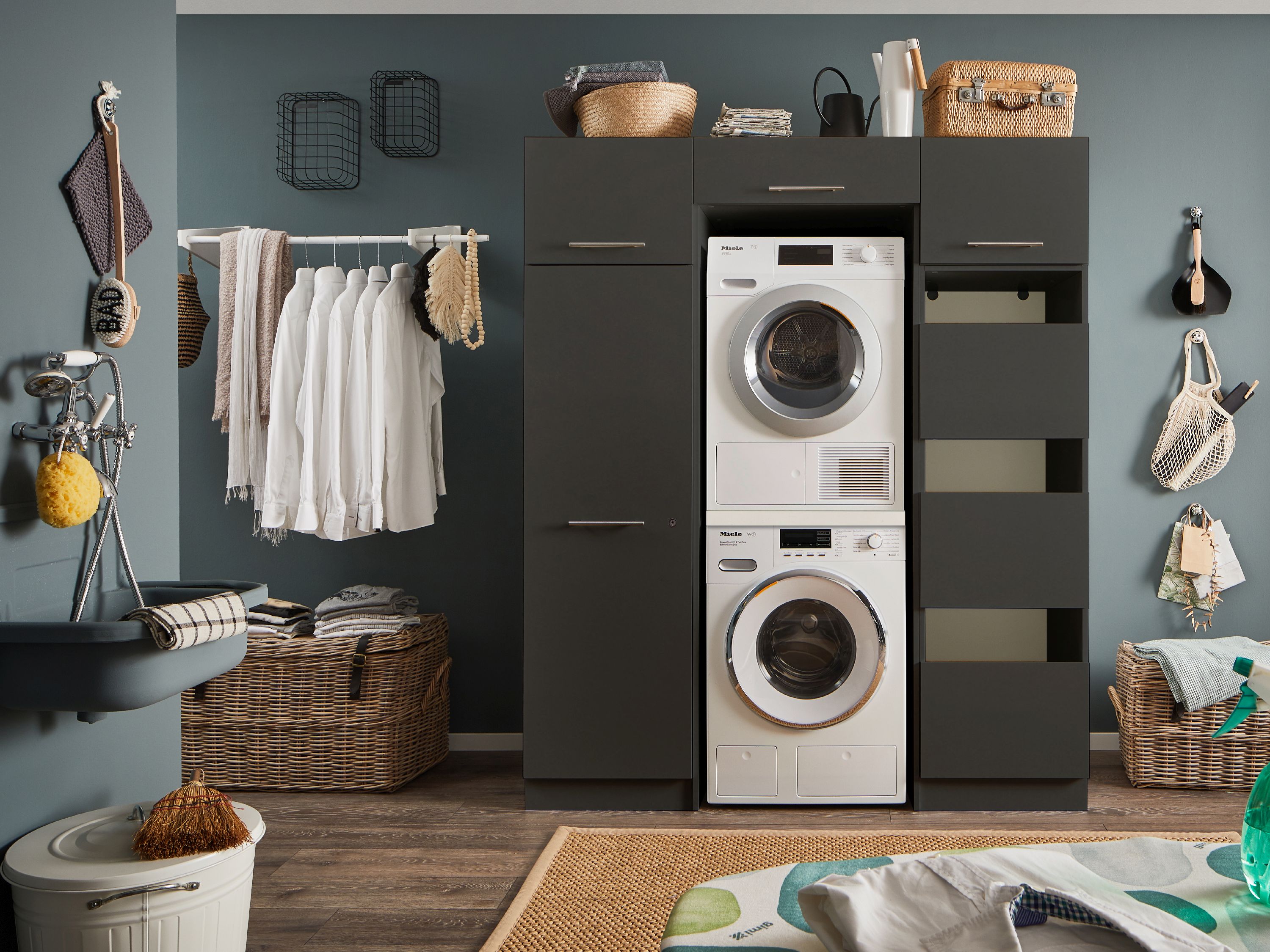 Waschmaschinenschrank HARPER BANDA