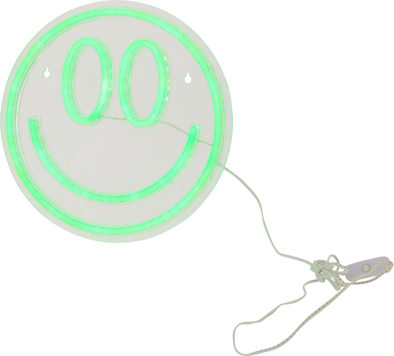 Wanddeko NEON SMILEY