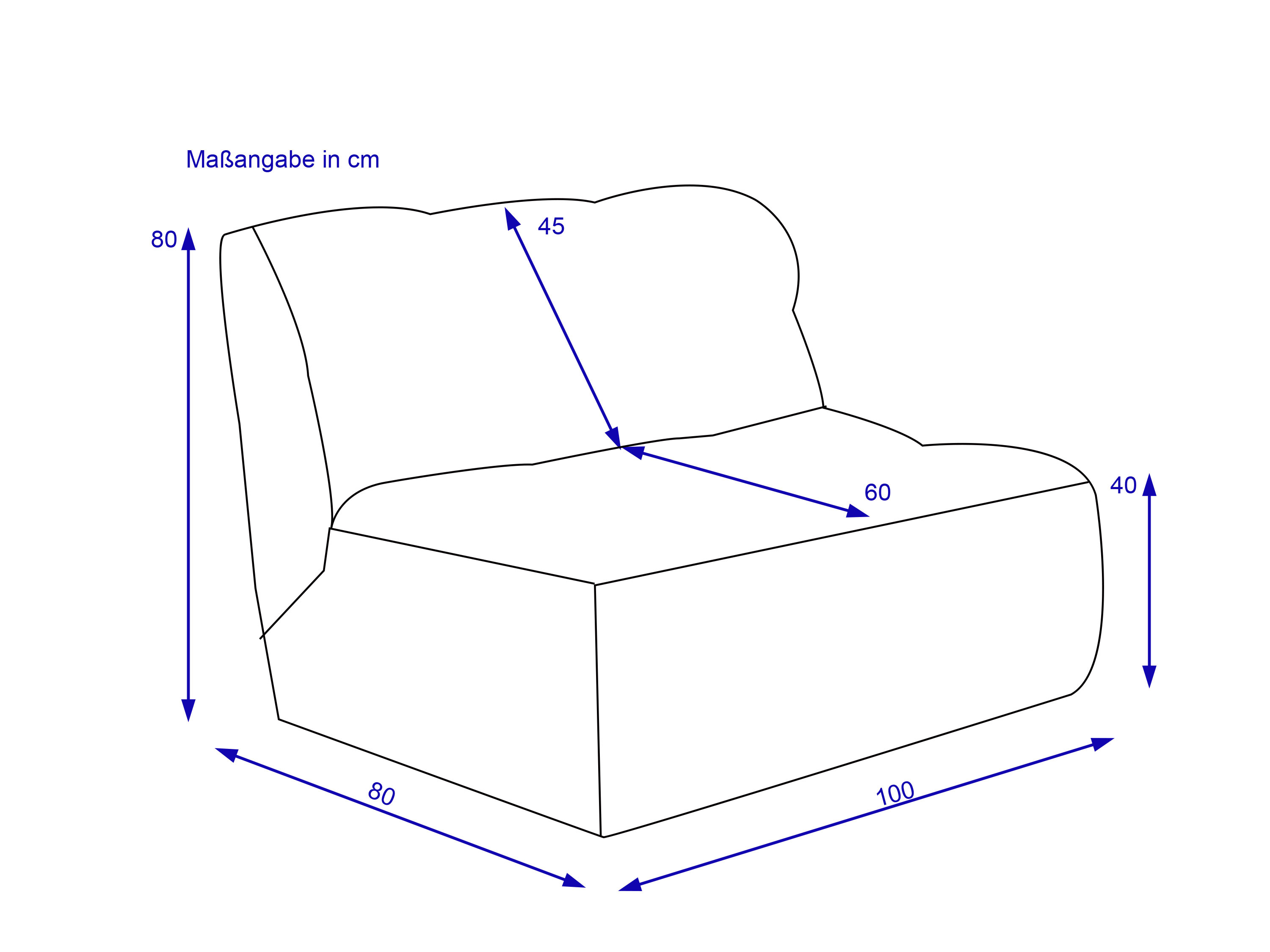 Sessel TOM TAILOR SOFT CUBE