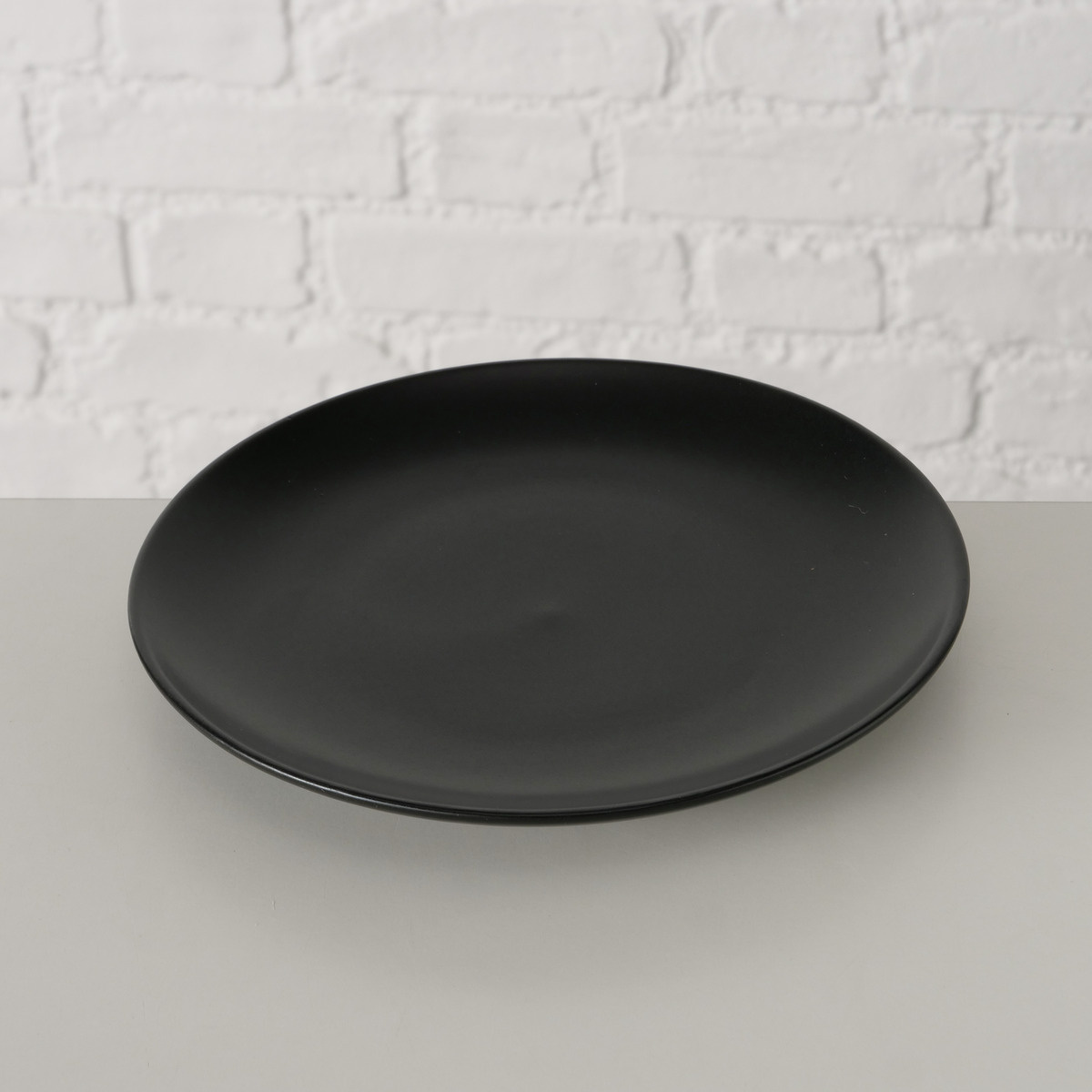 Teller PASTELL schwarz