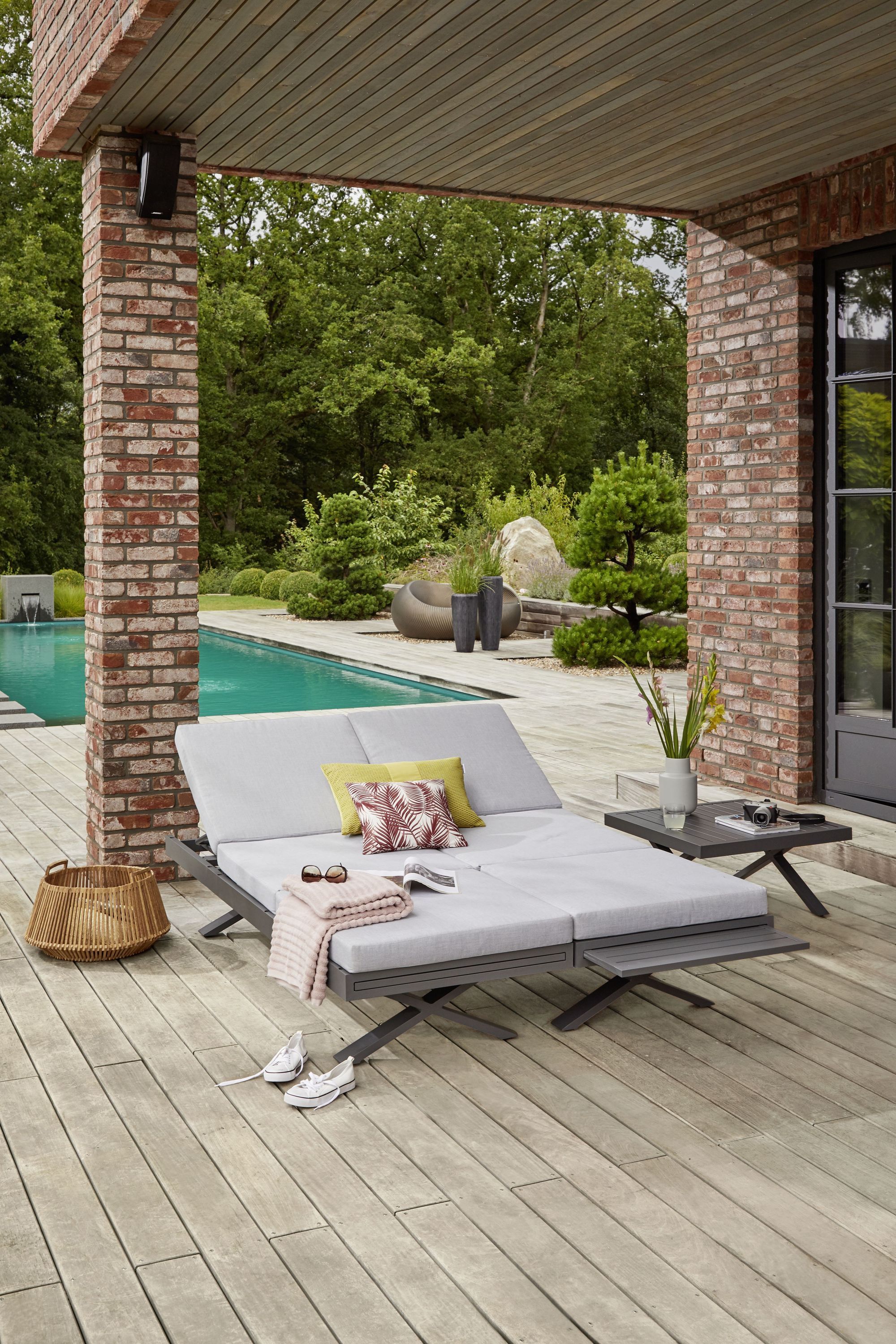 Loungetisch outdoor RIEKE Set