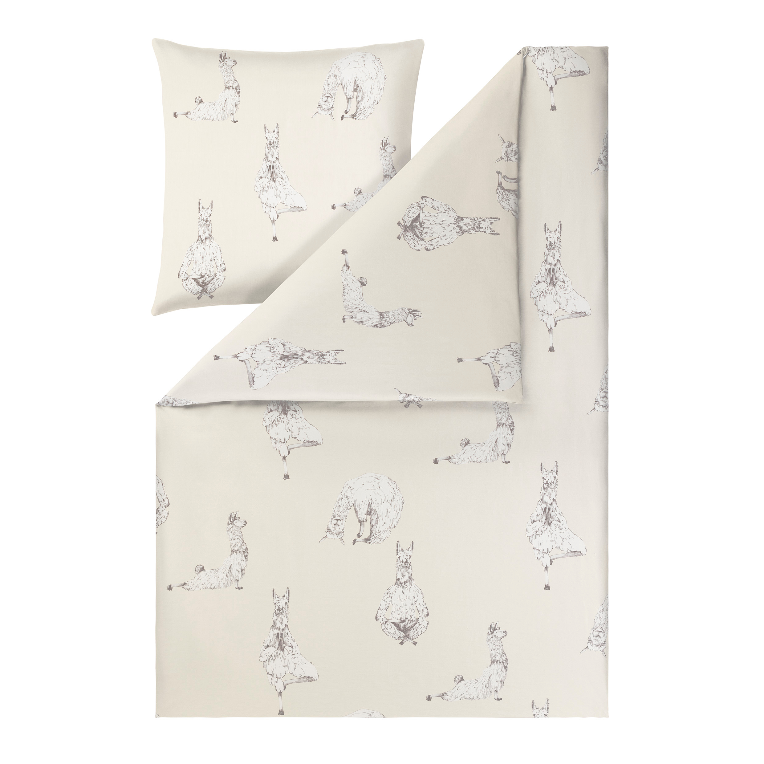 Bettwäsche YOGA LAMAS Satin