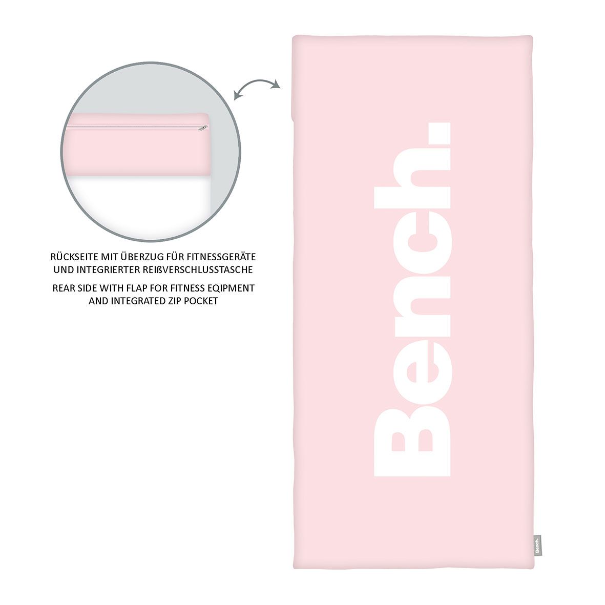 Fitnesstuch BENCH rosa