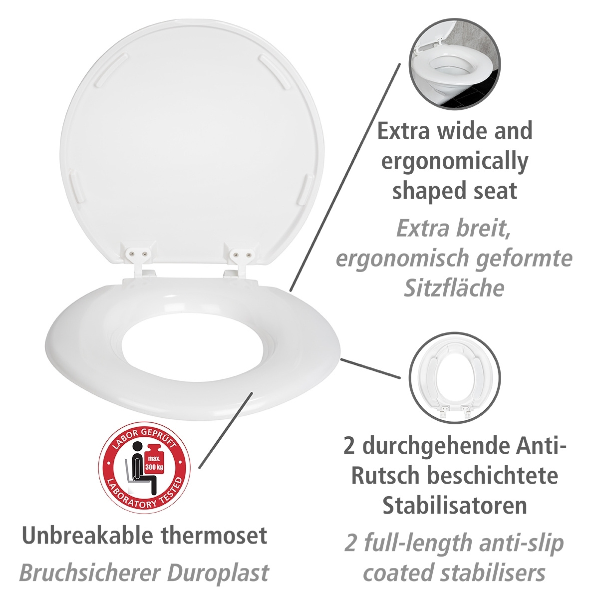 WC-Sitz XXL TORINO
