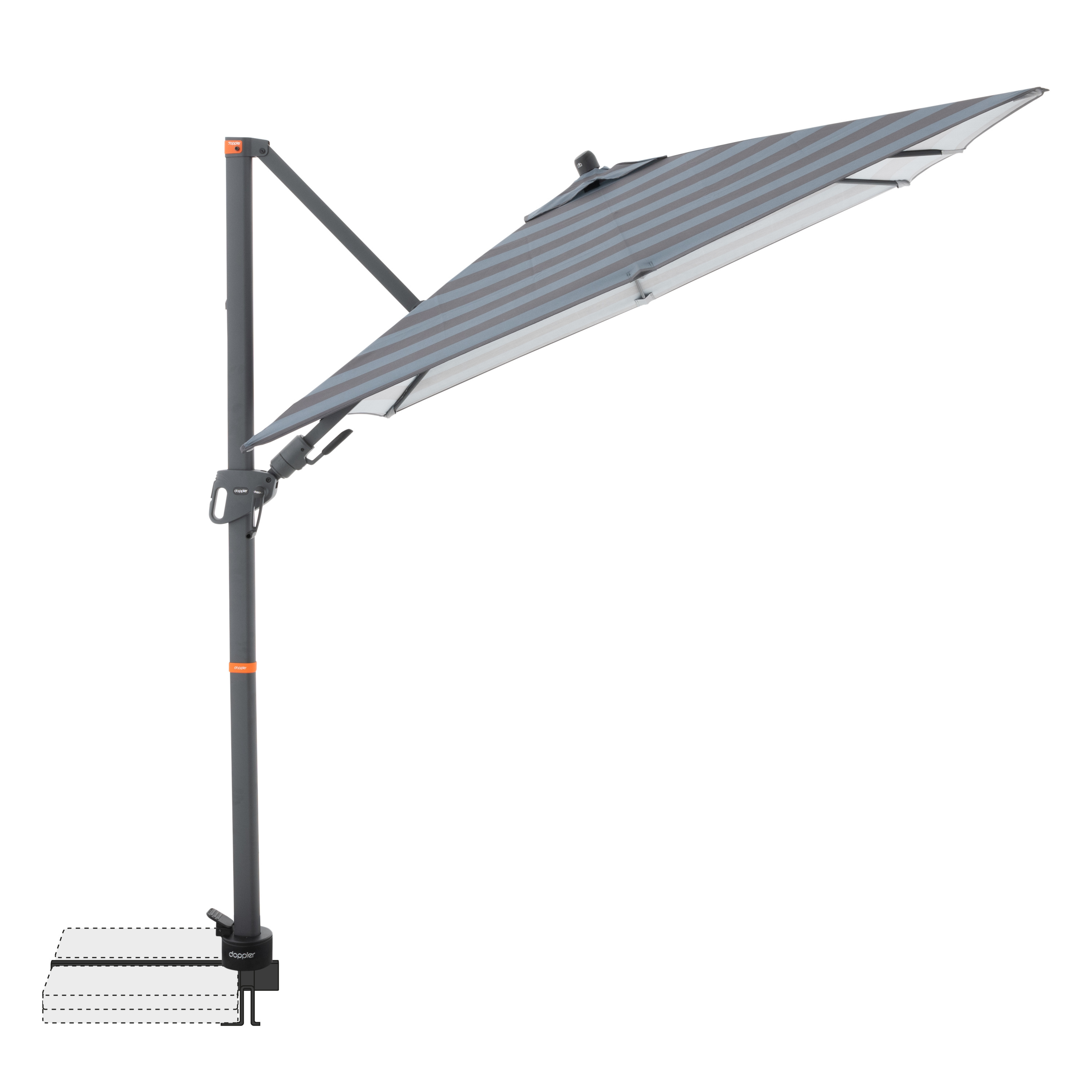 Ampelschirm doppler MYZONE