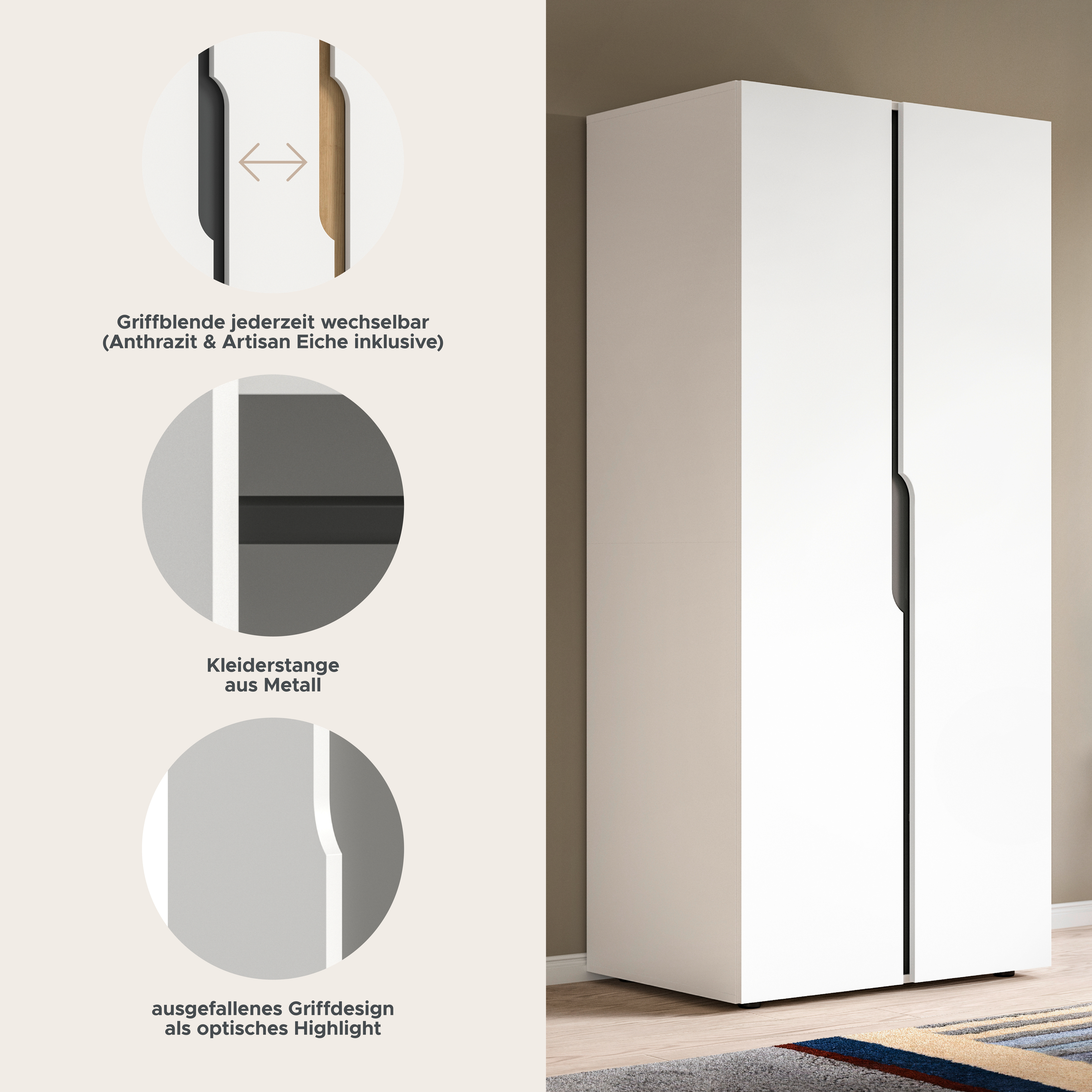 Kleiderschrank ANGA