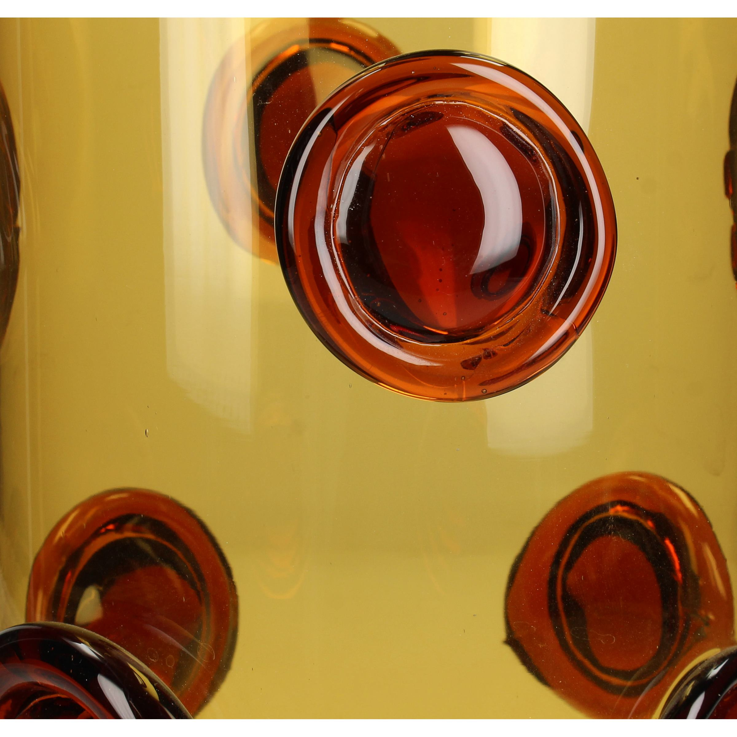Vase YELLOW DOTS