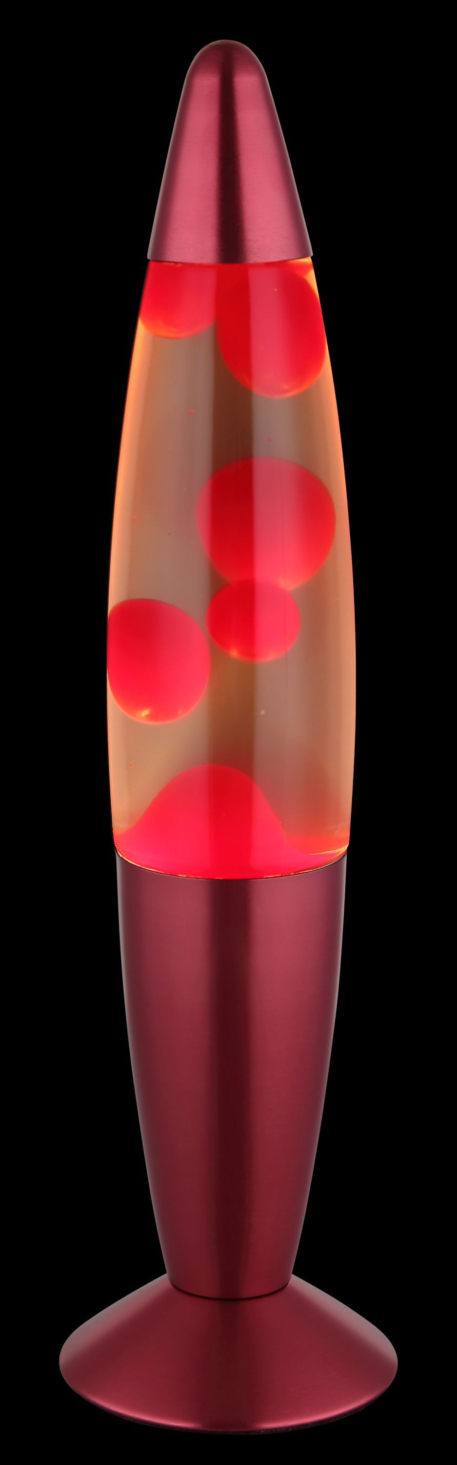 Lavaleuchte LED BUBBLE rot