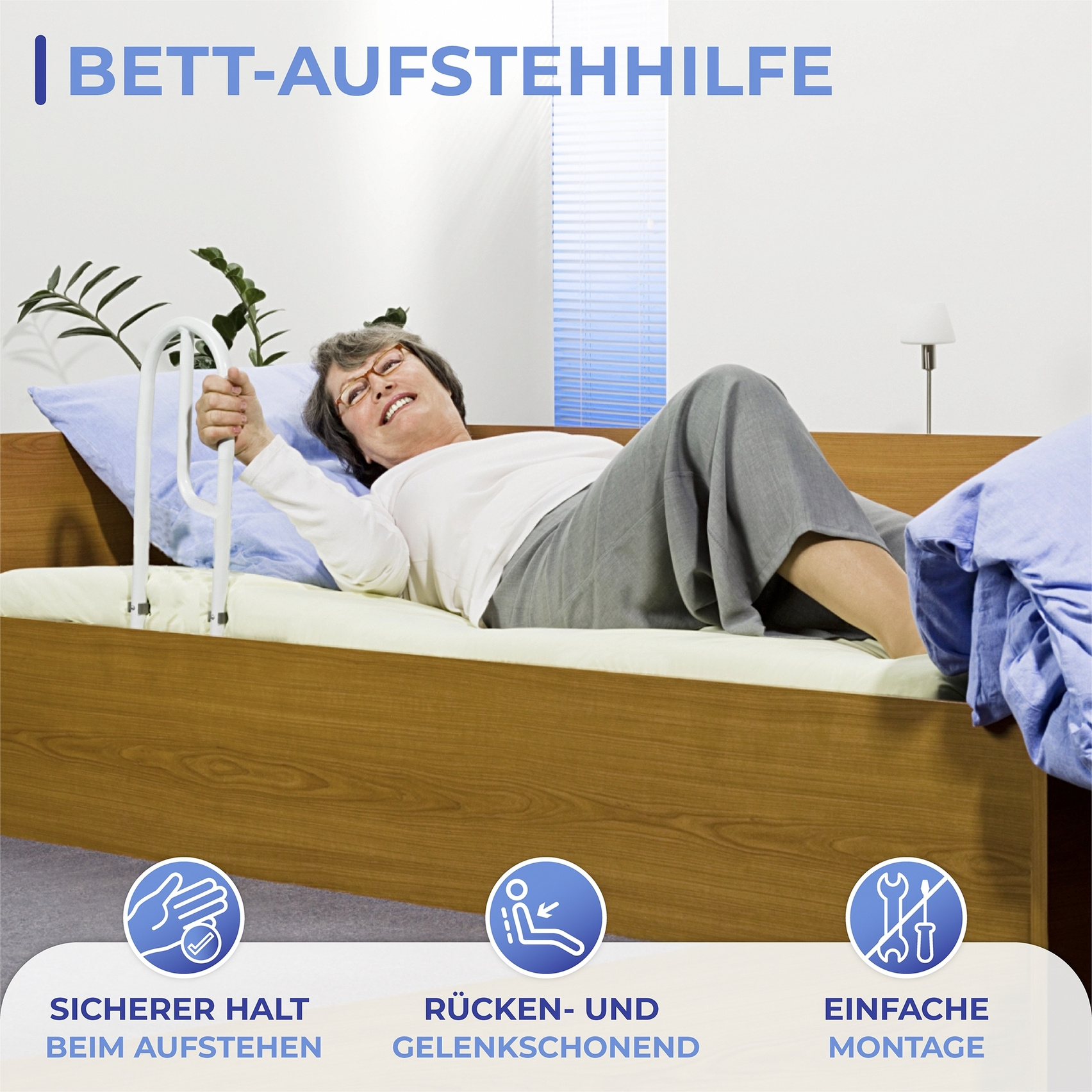 Bett-Aufstehhilfe