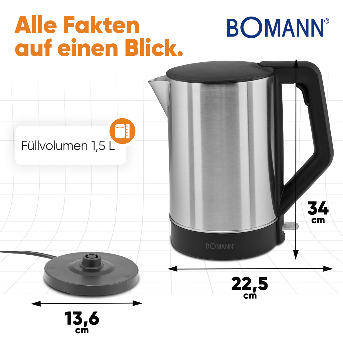 Wasserkocher PROFICOOK