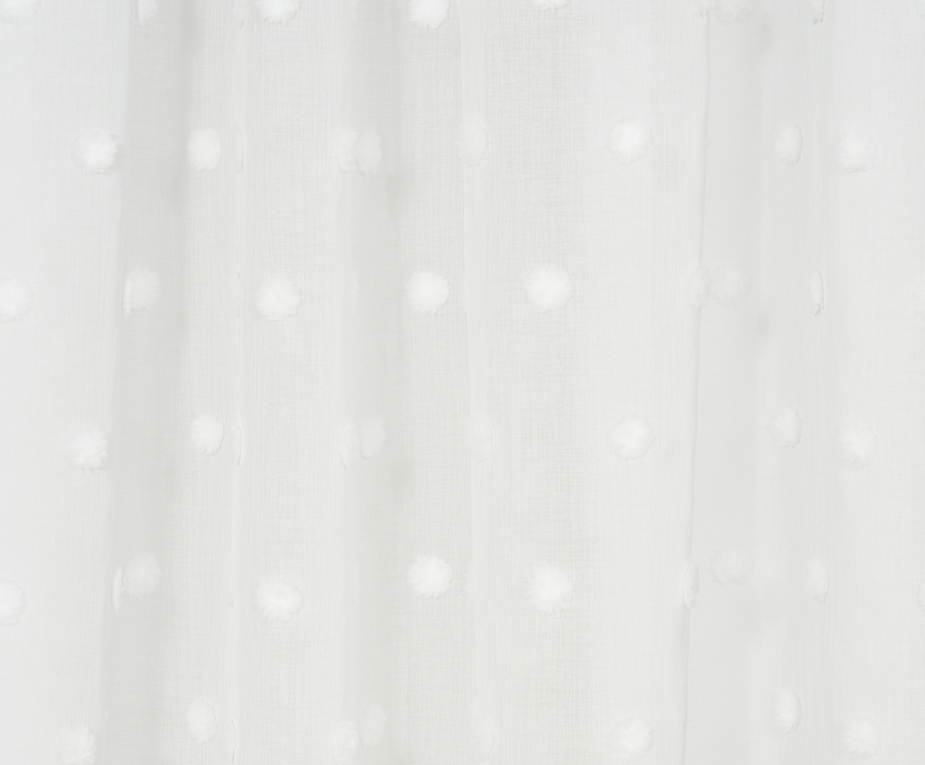 Schlaufenschal DOTS weiß